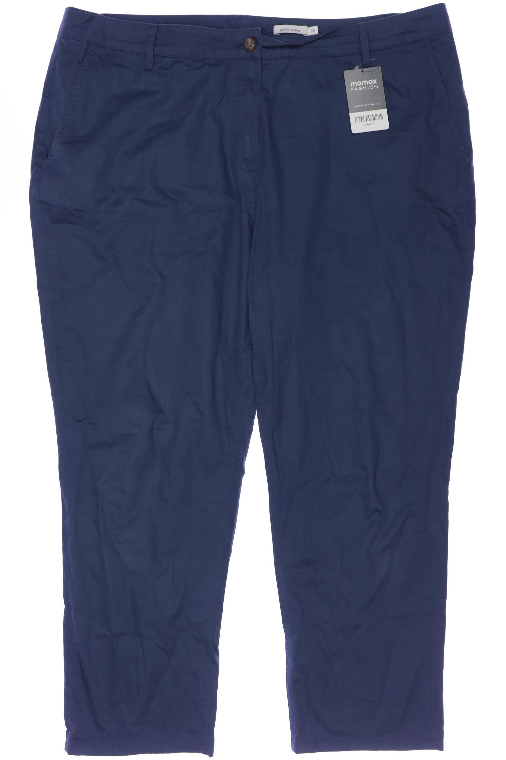 

hessnatur Damen Stoffhose, blau, Gr. 48