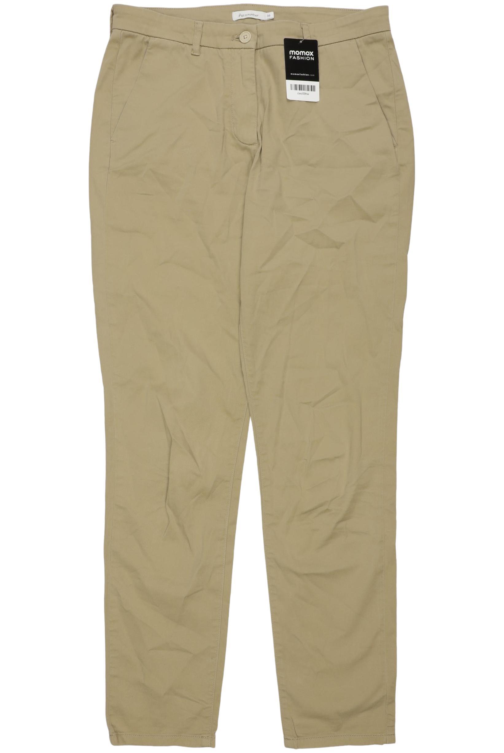 

hessnatur Damen Stoffhose, beige, Gr. 38
