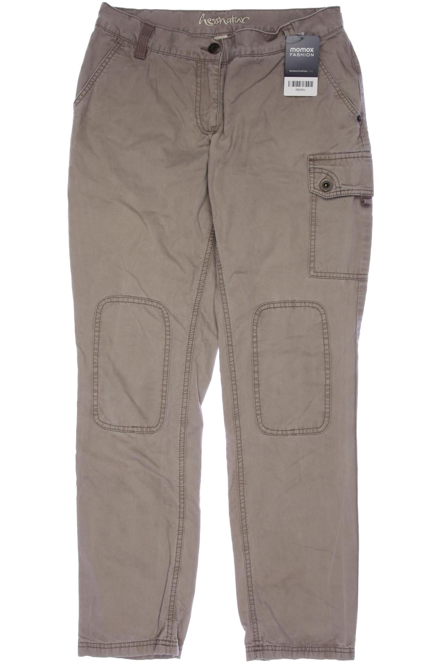 

hessnatur Damen Stoffhose, beige, Gr. 36