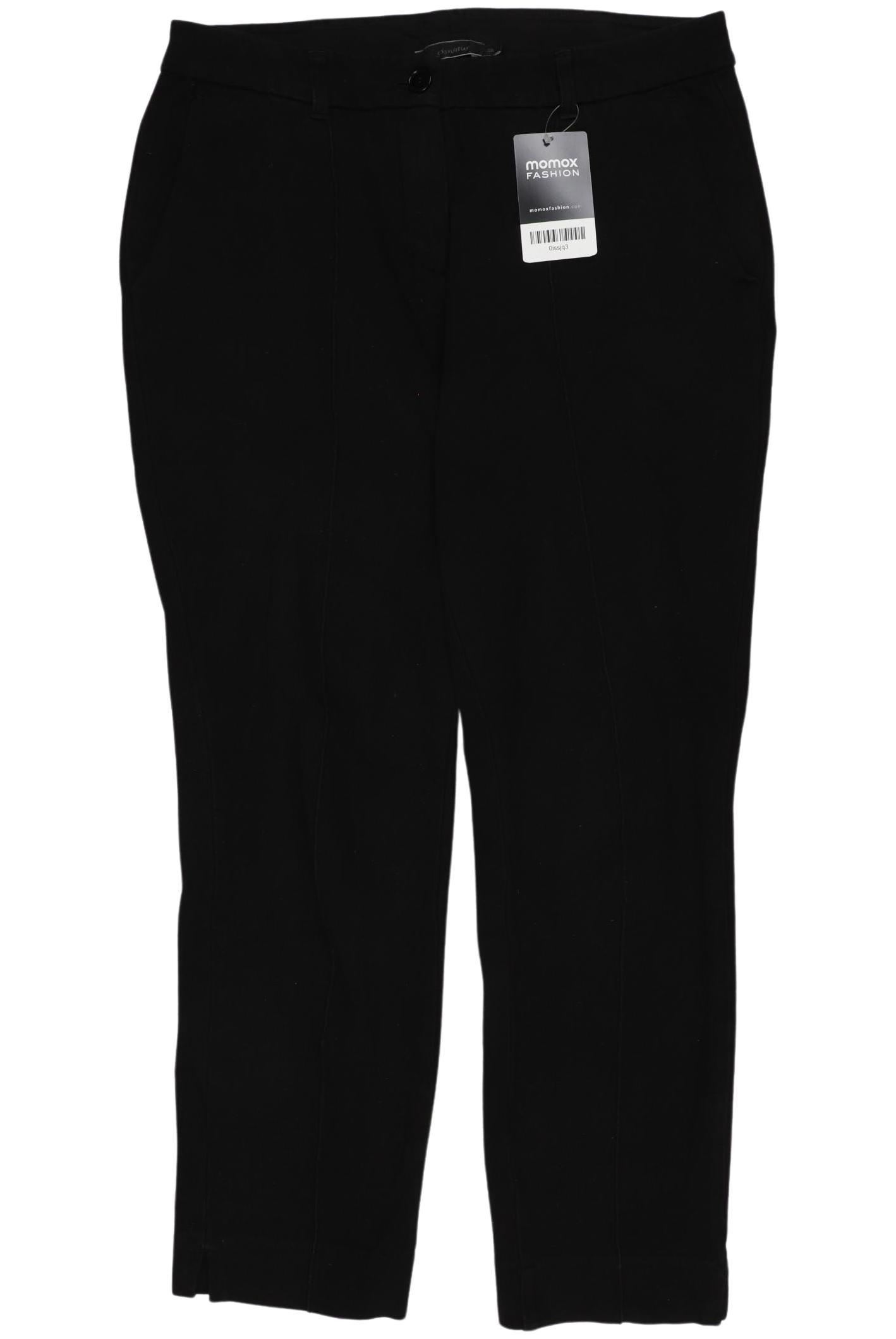 

hessnatur Damen Stoffhose, schwarz, Gr. 38