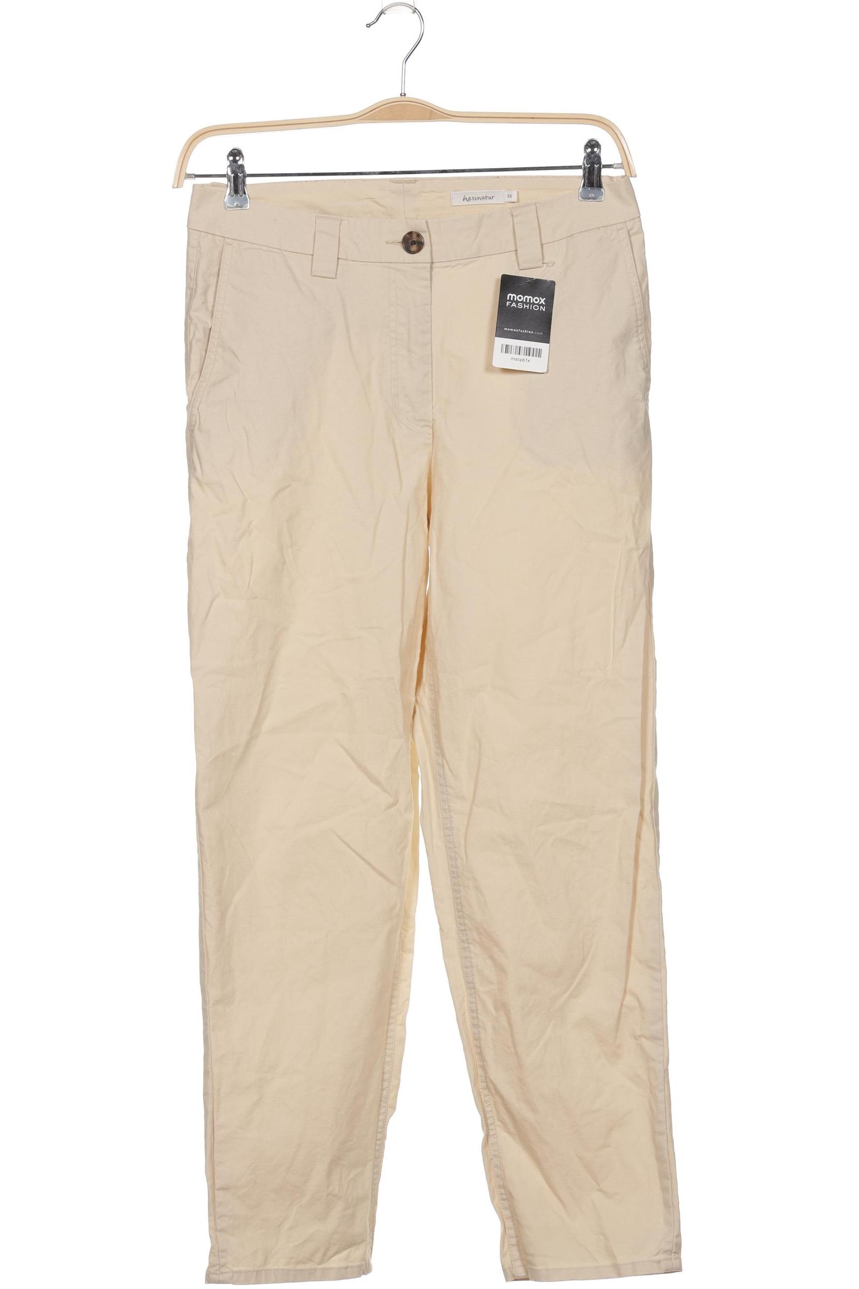 

hessnatur Damen Stoffhose, beige, Gr. 36
