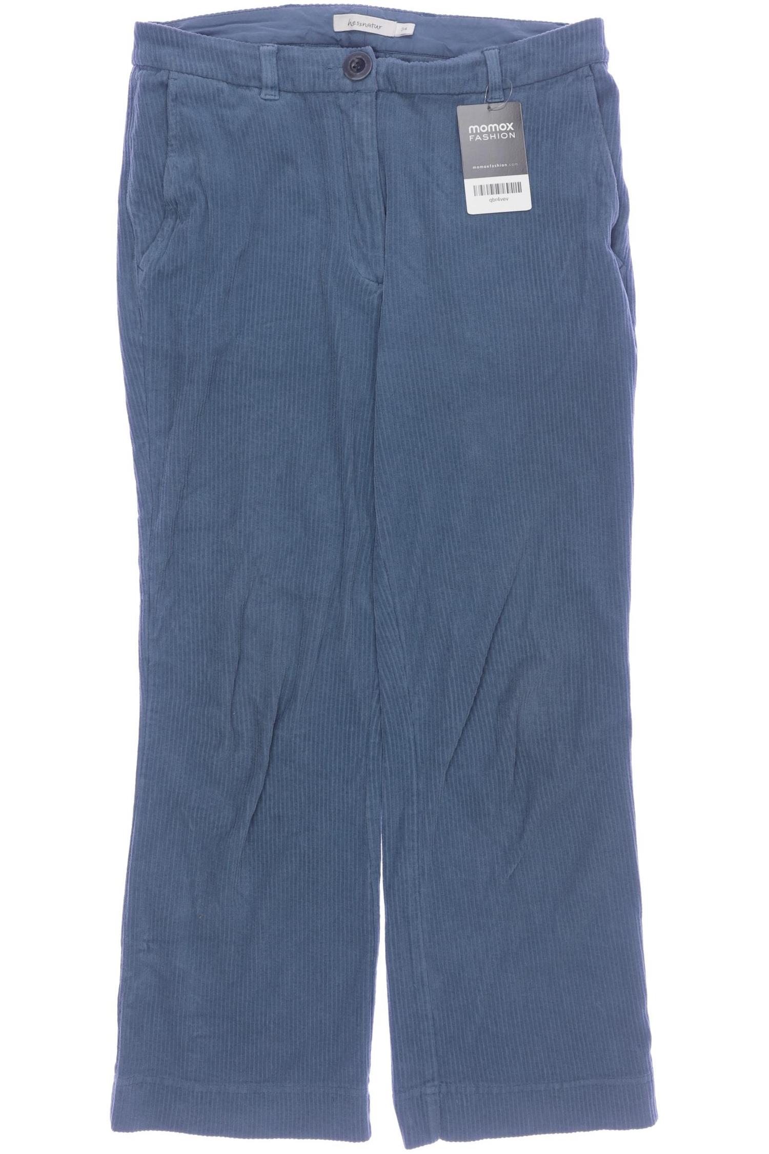 

hessnatur Damen Stoffhose, blau, Gr. 34