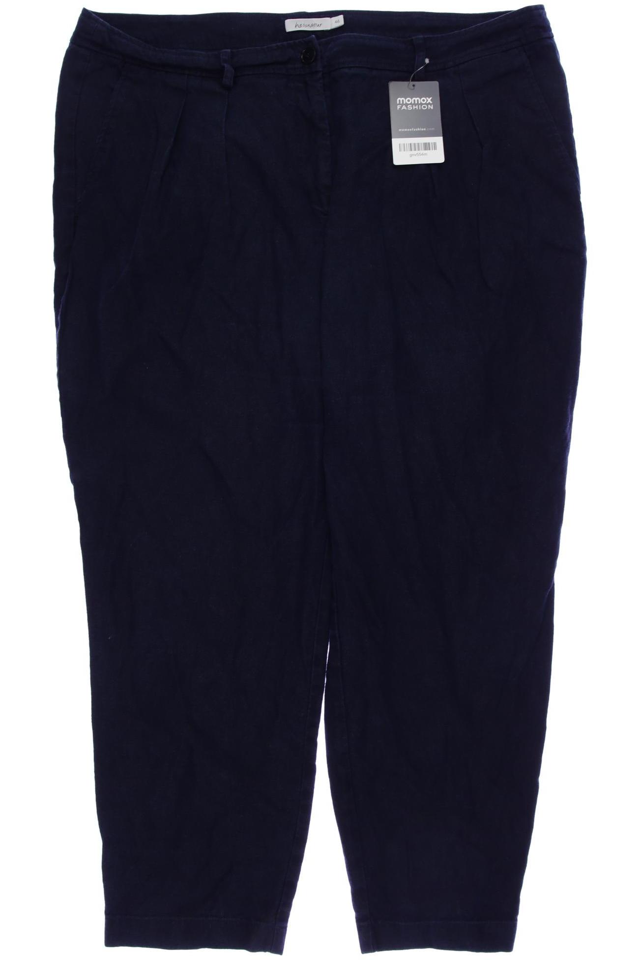 

hessnatur Damen Stoffhose, marineblau, Gr. 46