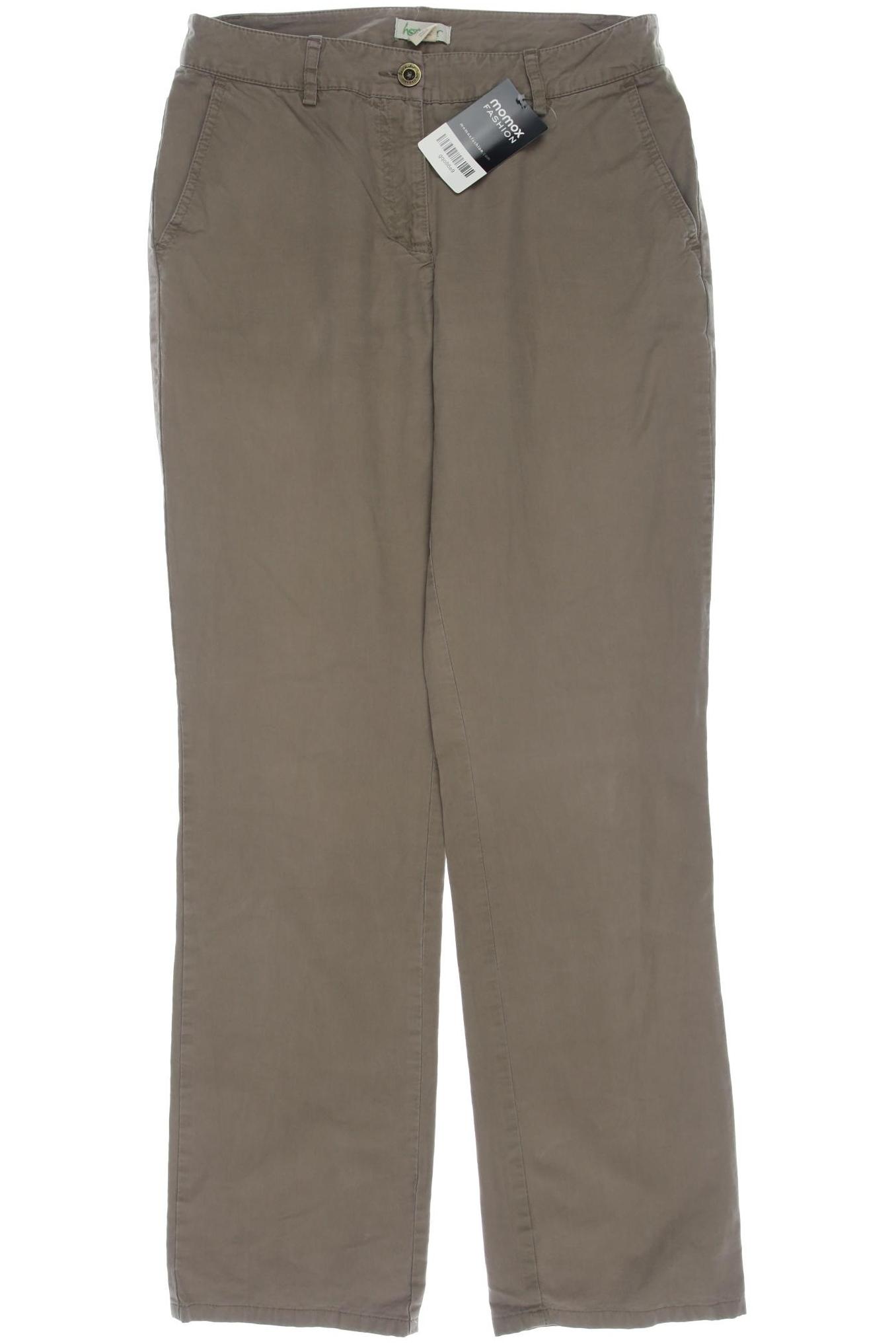 

hessnatur Damen Stoffhose, beige, Gr. 36