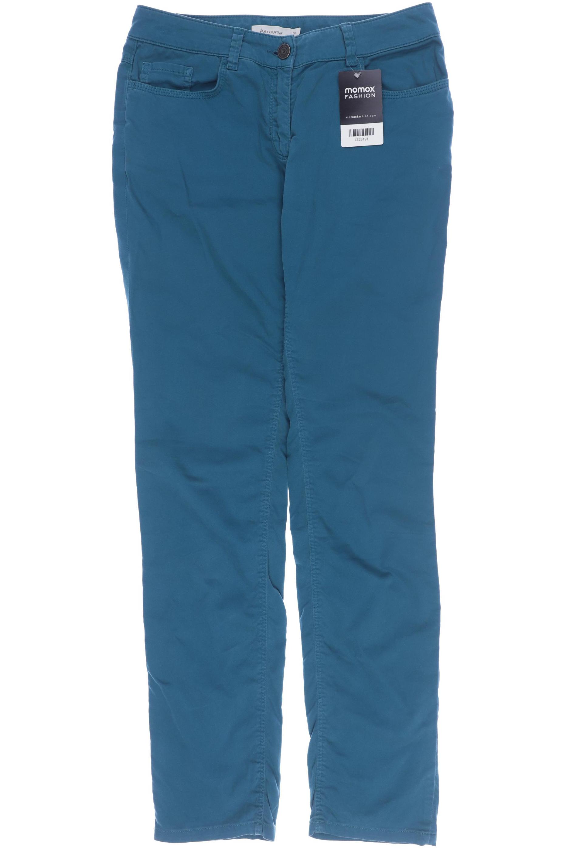 

hessnatur Damen Stoffhose, türkis, Gr. 34