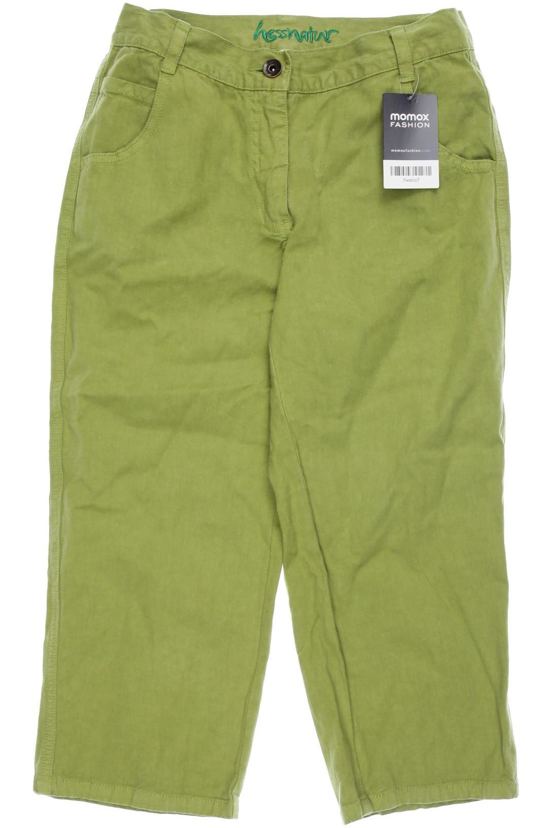 

hessnatur Damen Stoffhose, grün, Gr. 34