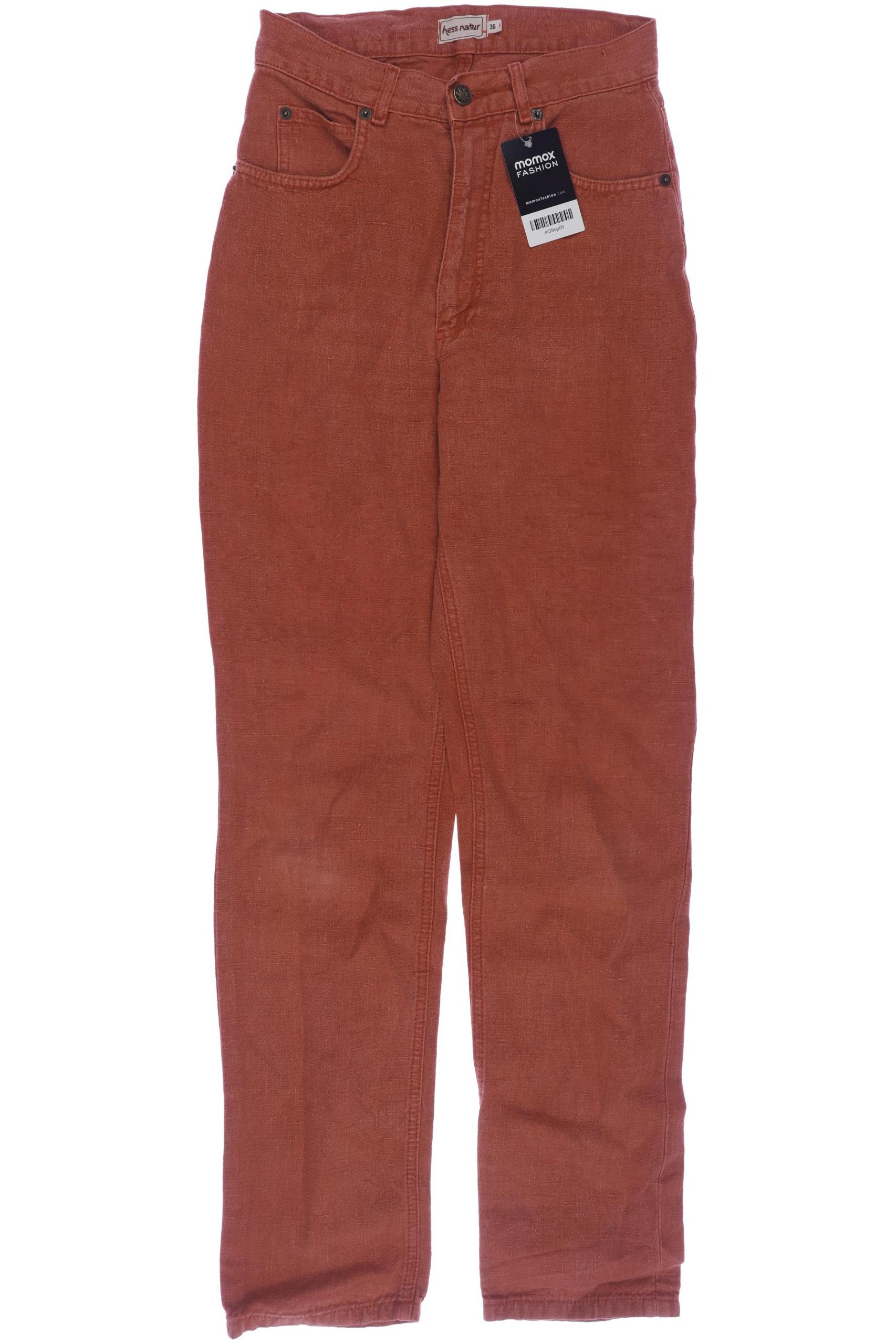 

hessnatur Damen Stoffhose, orange, Gr. 36