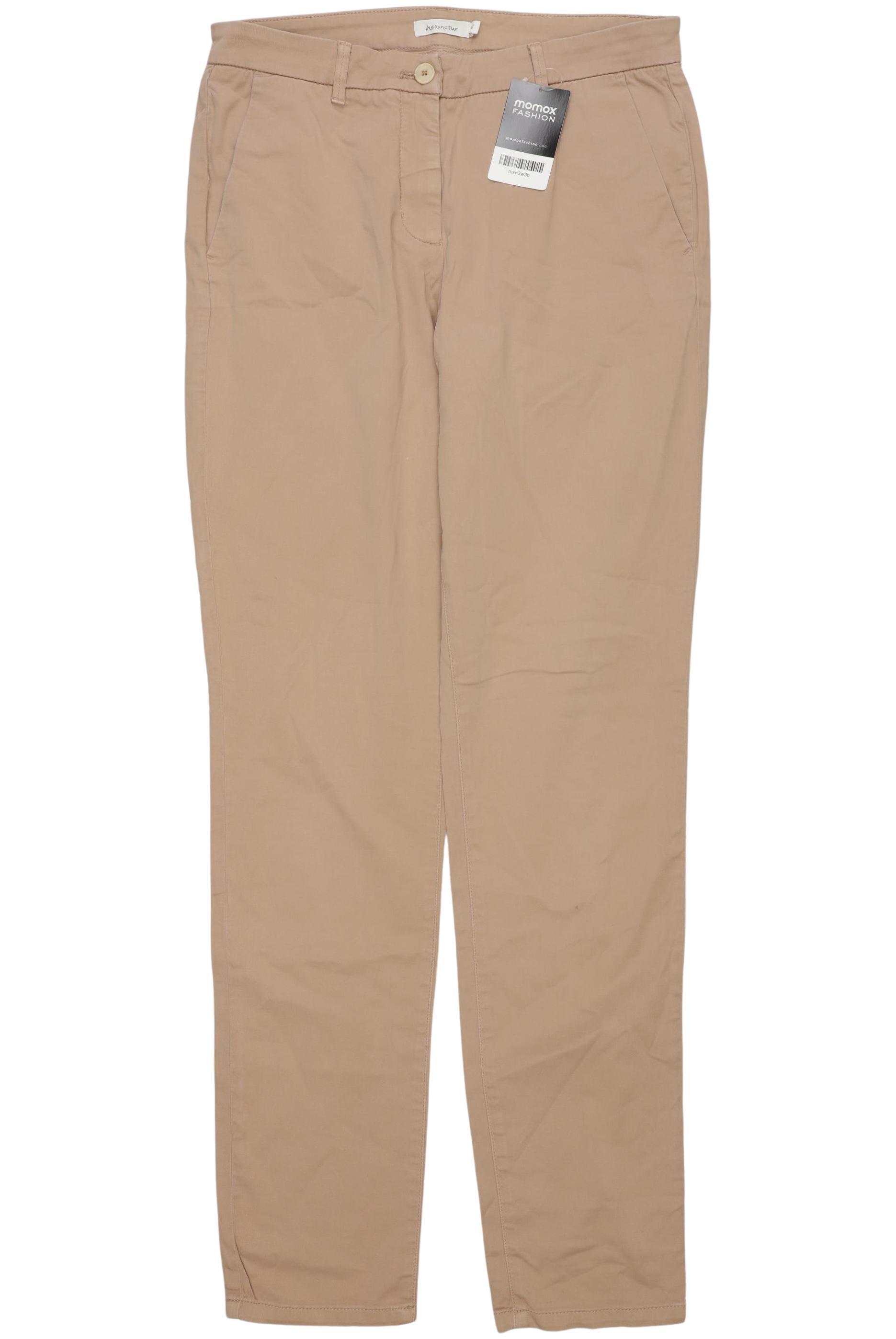 

hessnatur Damen Stoffhose, beige, Gr. 38