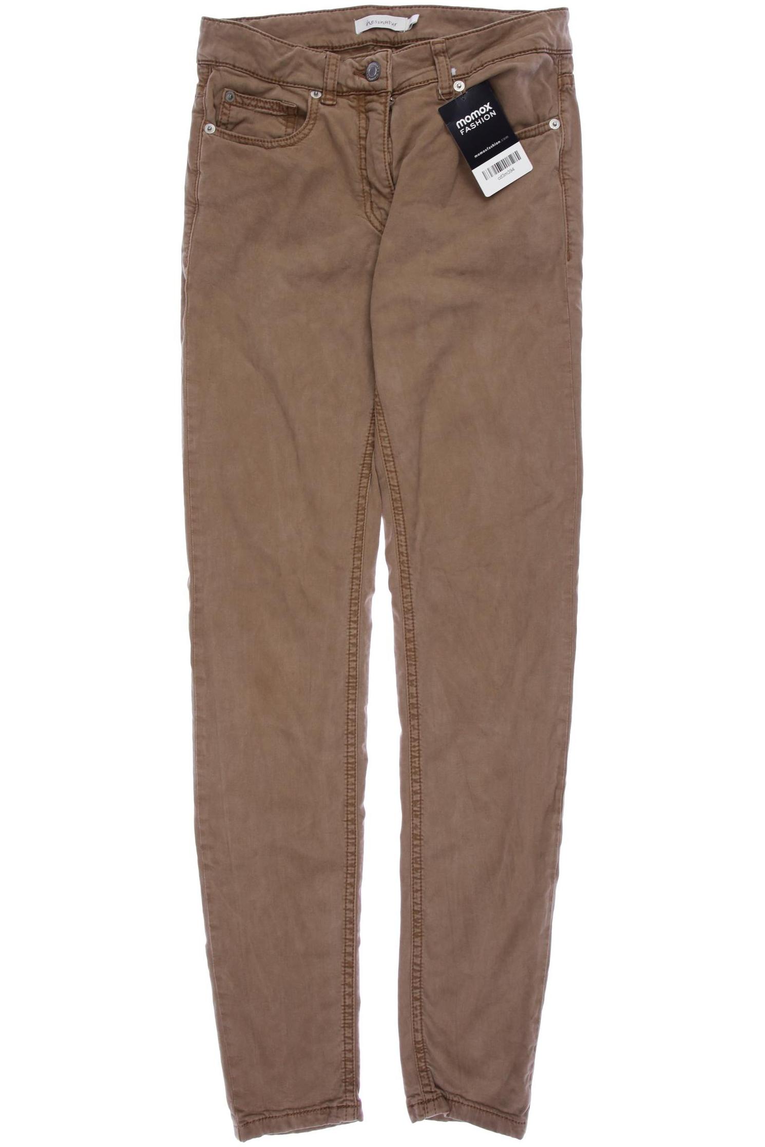 

hessnatur Damen Stoffhose, braun, Gr. 34
