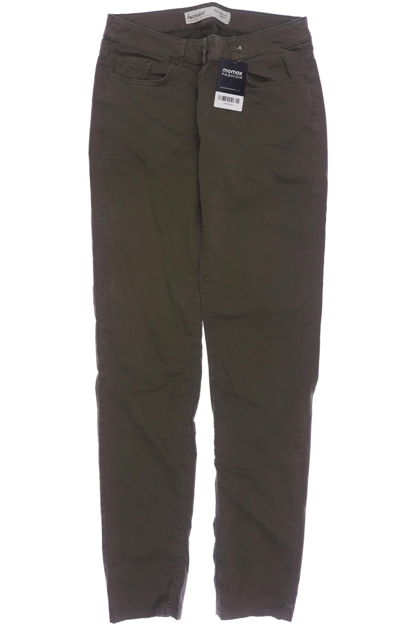 

hessnatur Damen Stoffhose, grün, Gr. 40