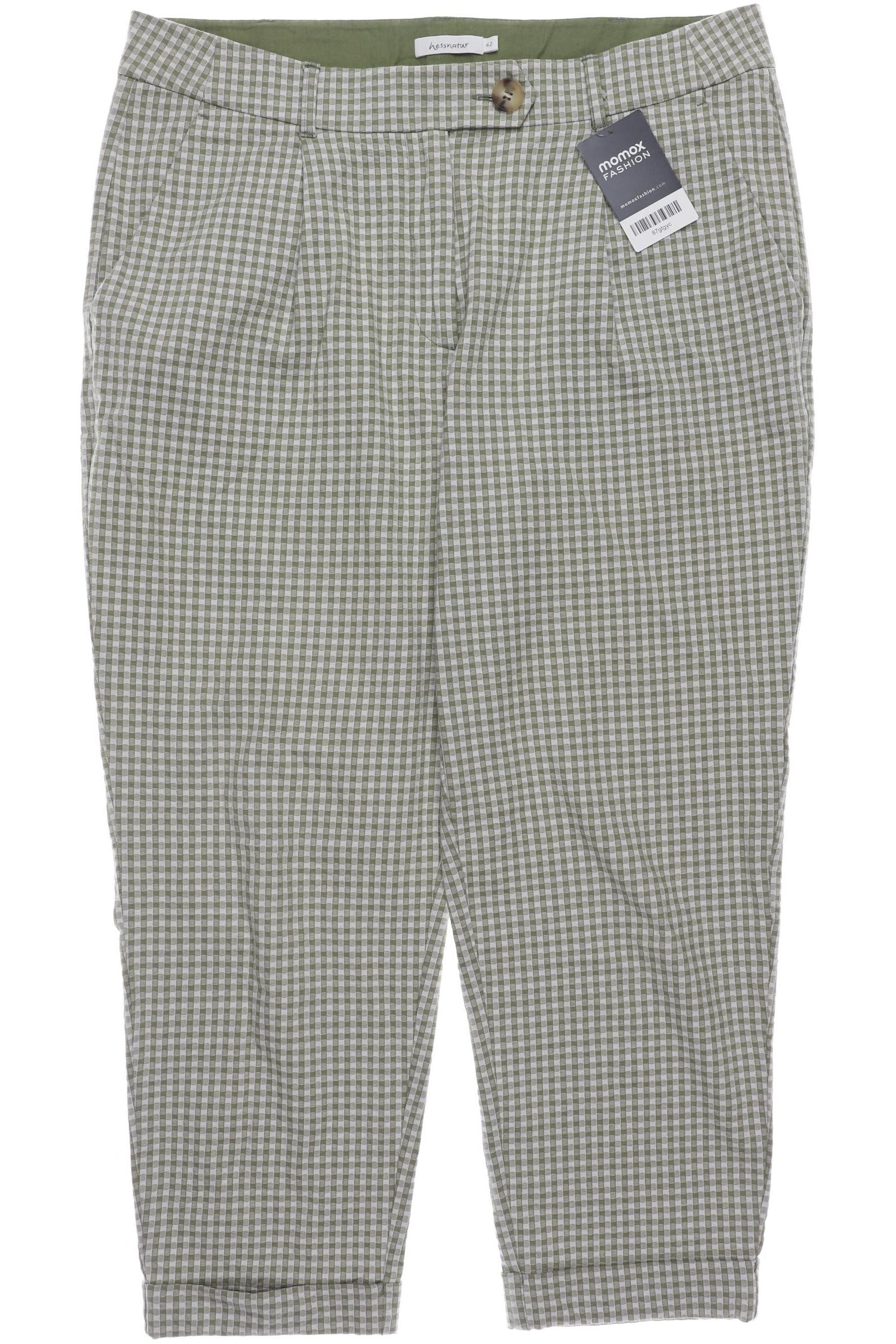 

hessnatur Damen Stoffhose, grün, Gr. 42