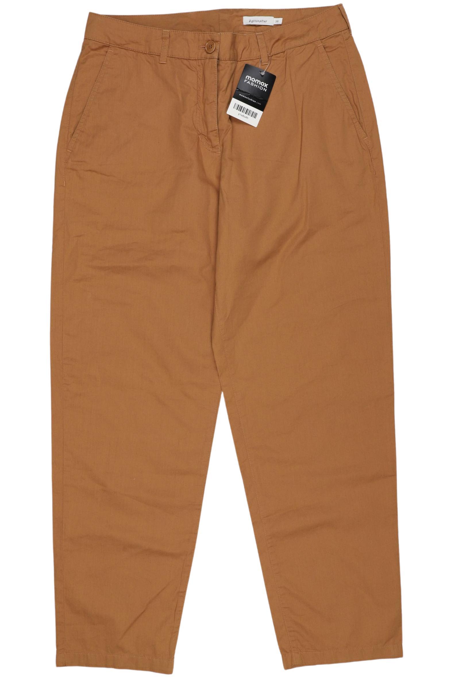 

hessnatur Damen Stoffhose, beige, Gr. 38