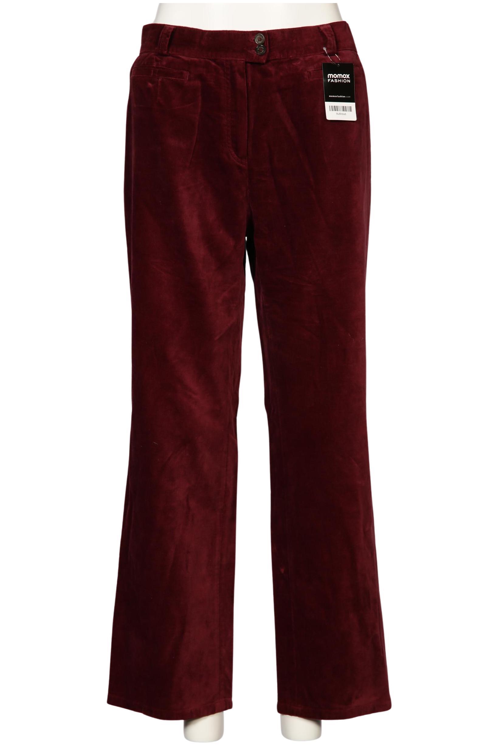

hessnatur Damen Stoffhose, bordeaux, Gr. 46