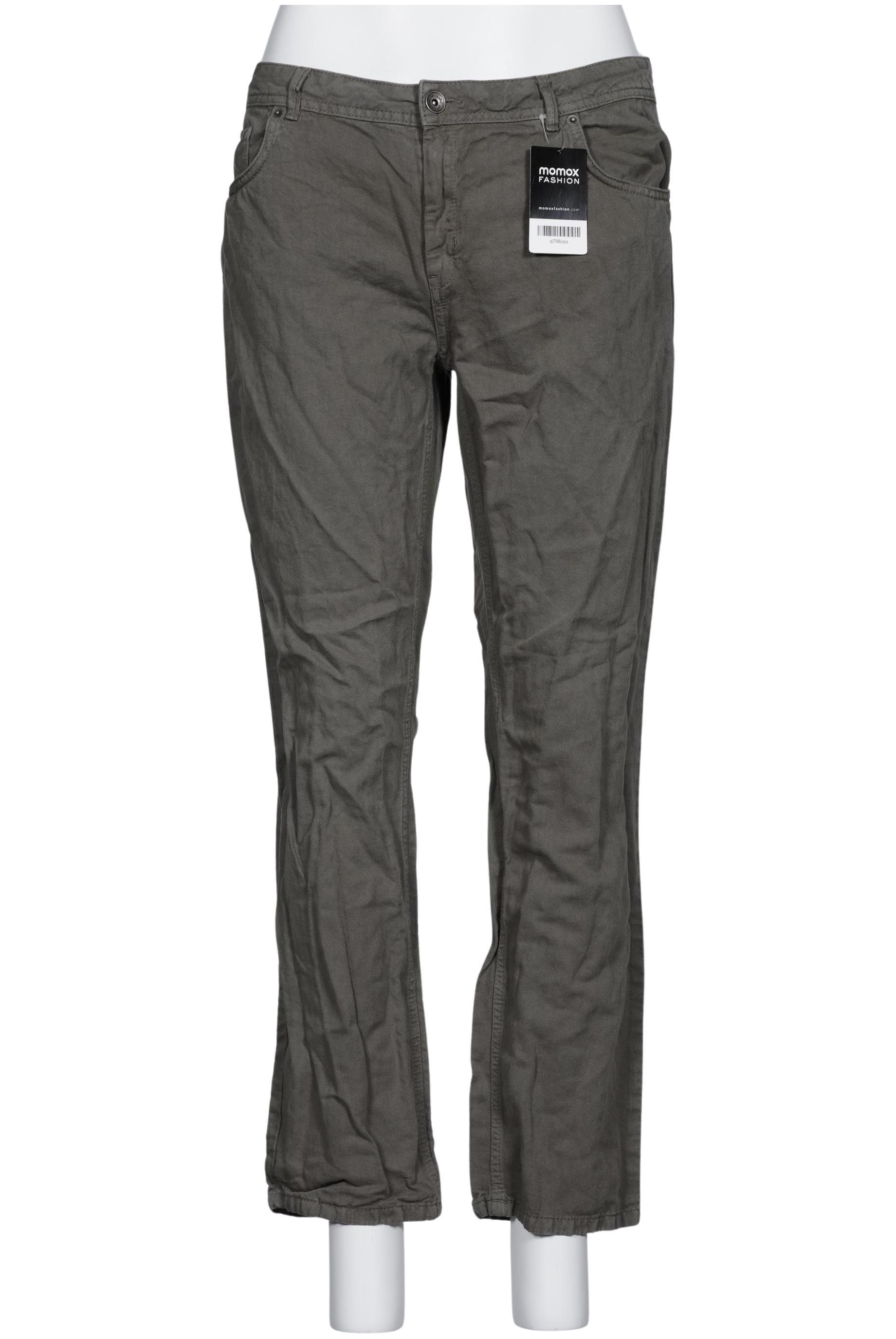 

hessnatur Damen Stoffhose, grün, Gr. 46