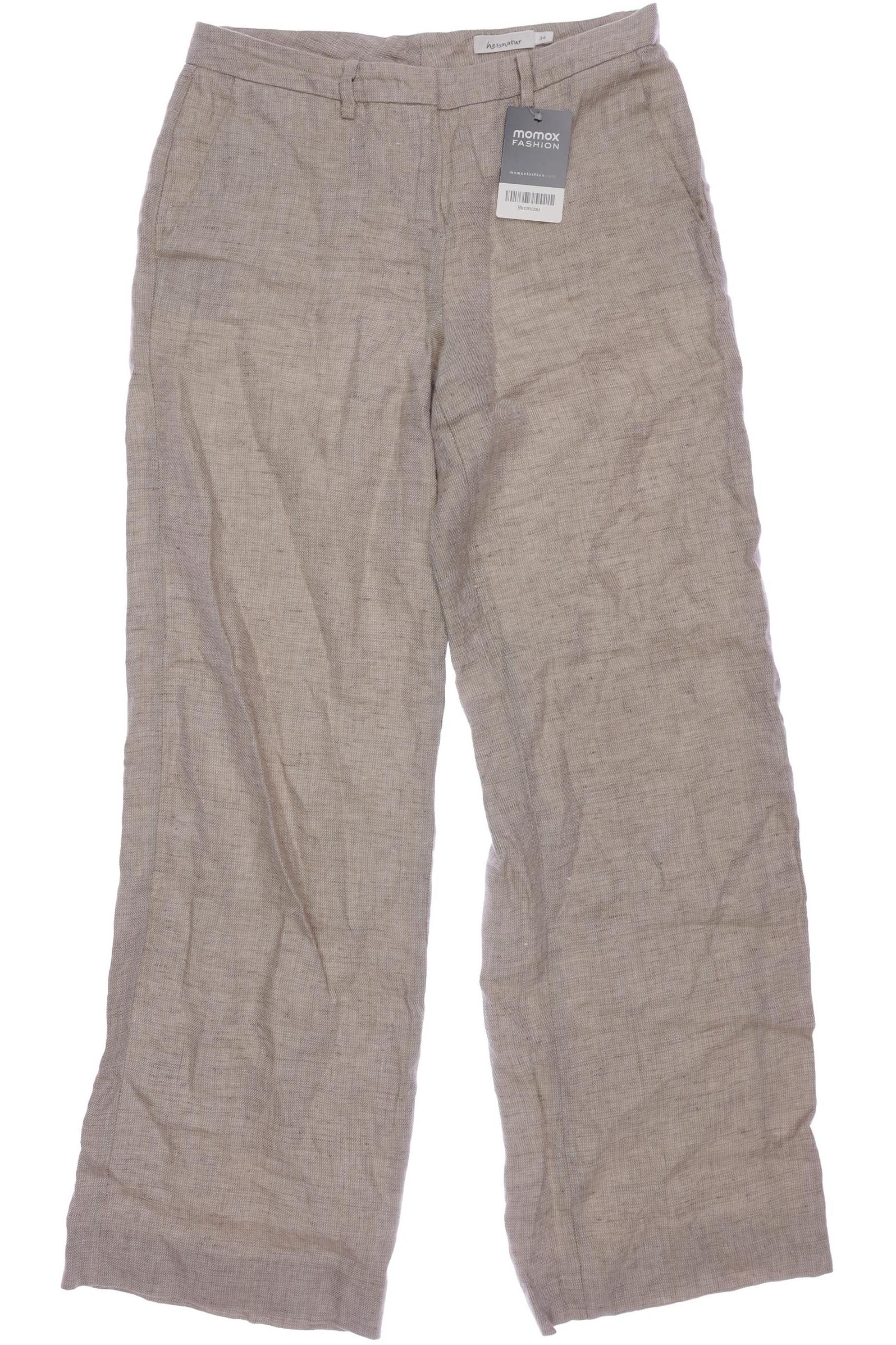 

hessnatur Damen Stoffhose, beige, Gr. 34