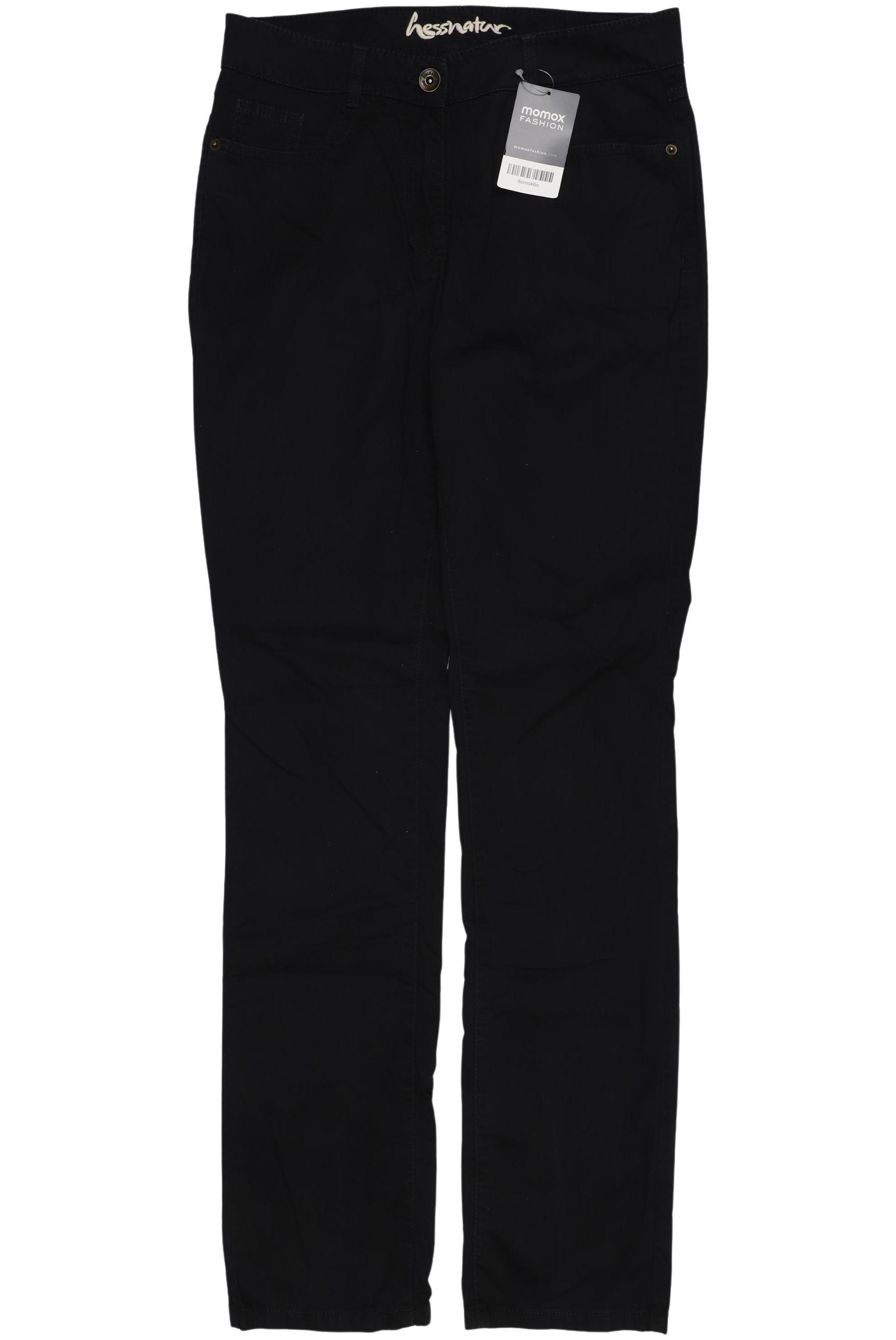 

hessnatur Damen Stoffhose, schwarz, Gr. 38