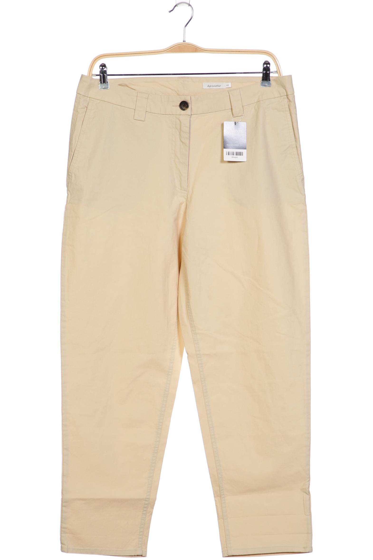 

hessnatur Damen Stoffhose, cremeweiß, Gr. 42