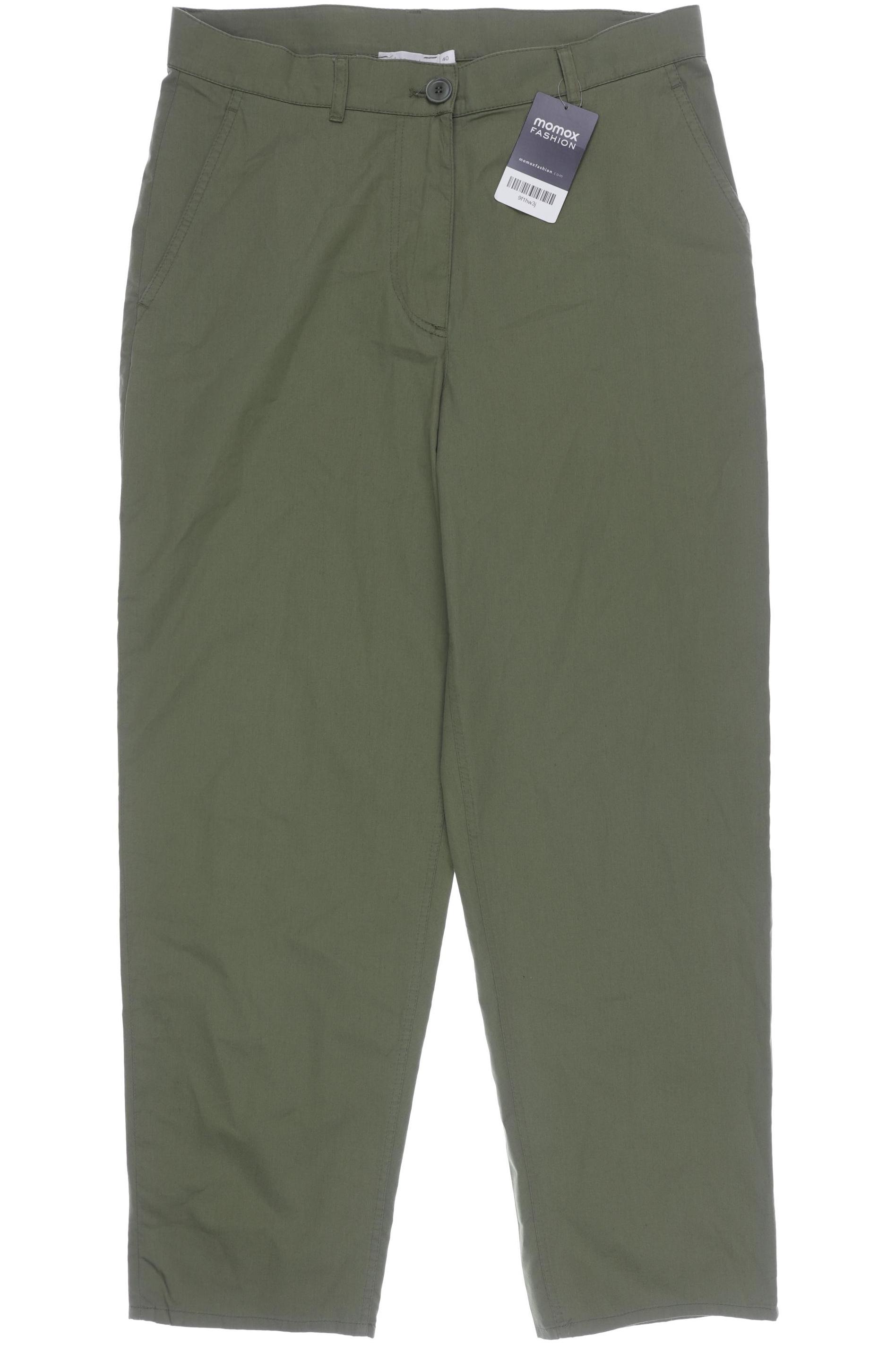 

hessnatur Damen Stoffhose, grün, Gr. 40