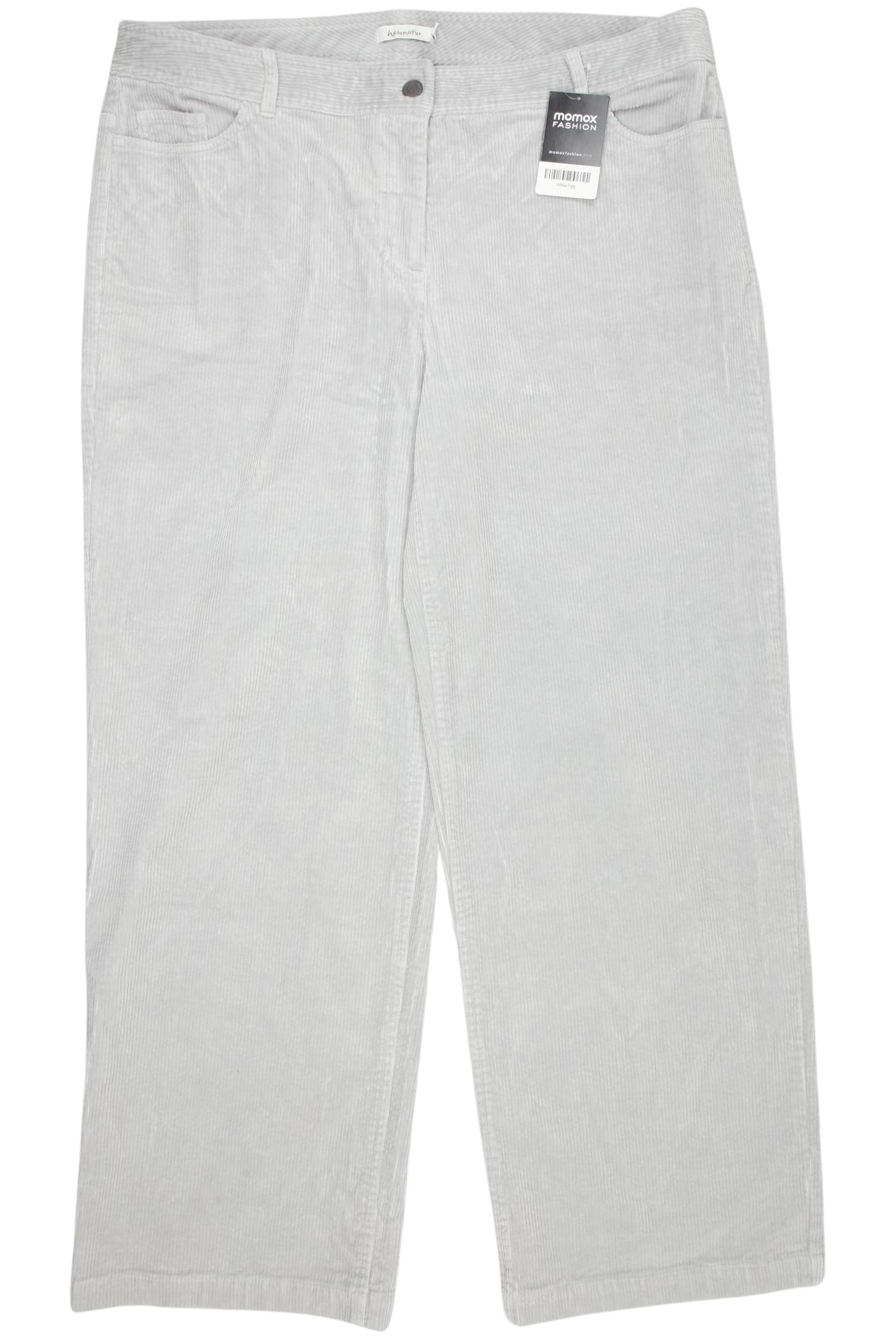 

hessnatur Damen Stoffhose, grau, Gr. 48