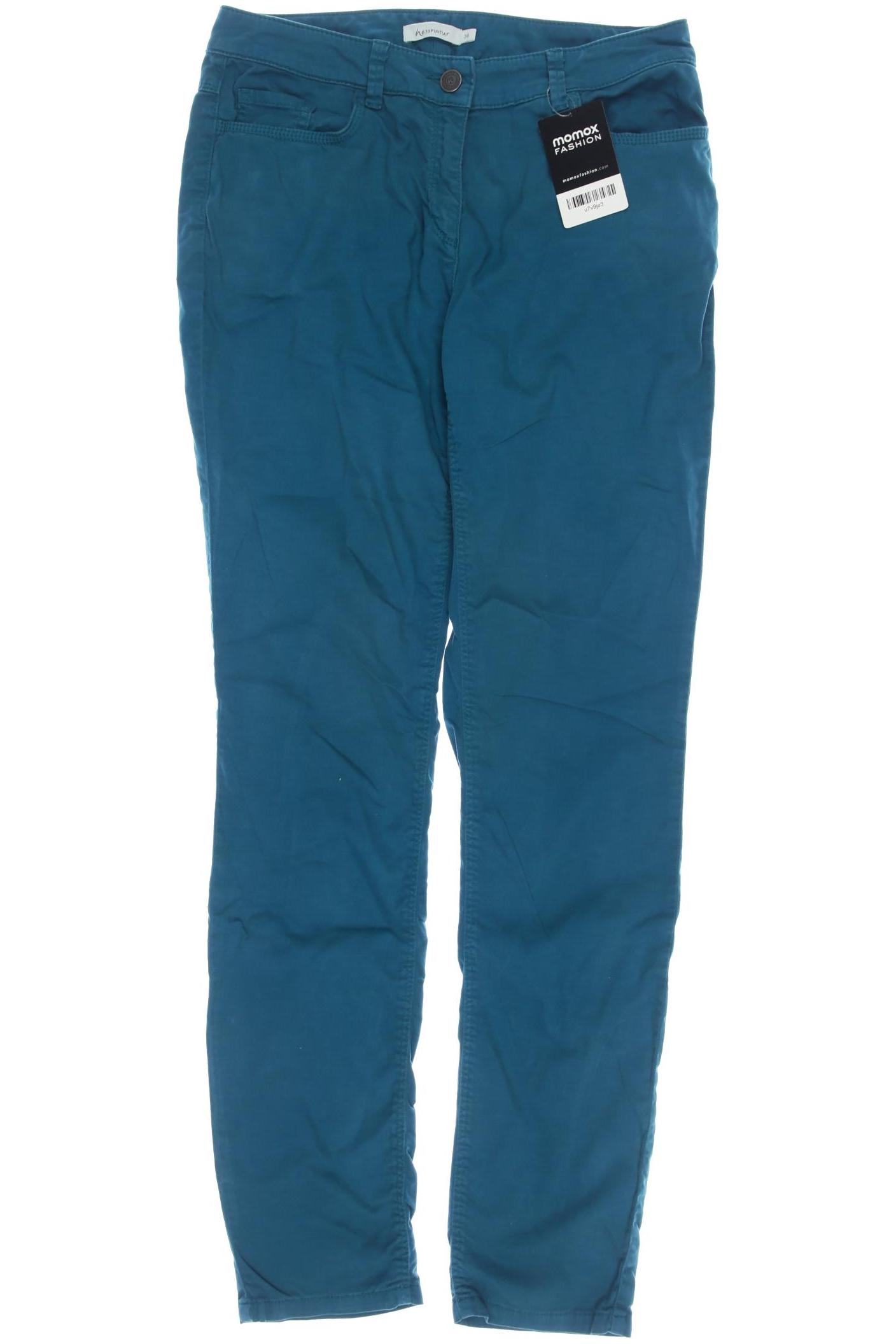 

hessnatur Damen Stoffhose, türkis, Gr. 36