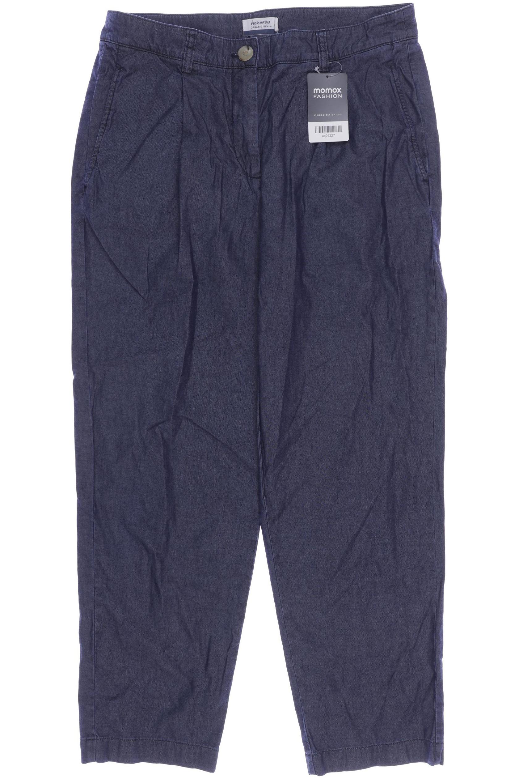 

hessnatur Damen Stoffhose, blau, Gr. 38