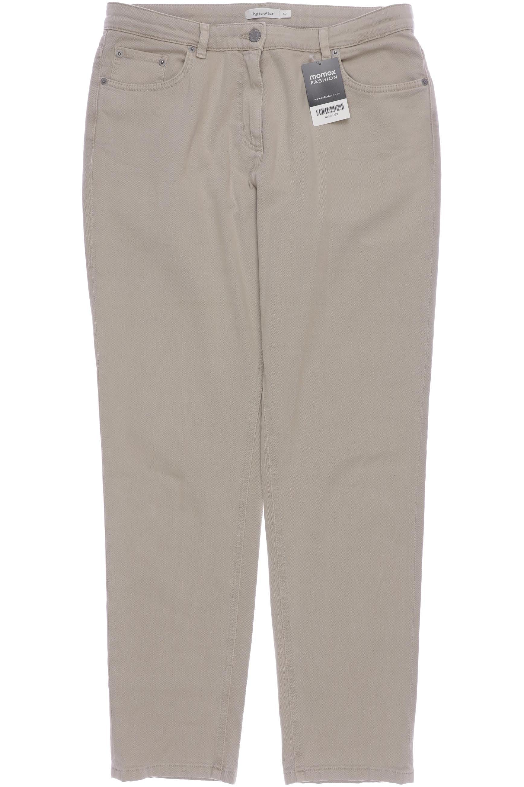 

hessnatur Damen Stoffhose, beige, Gr. 42