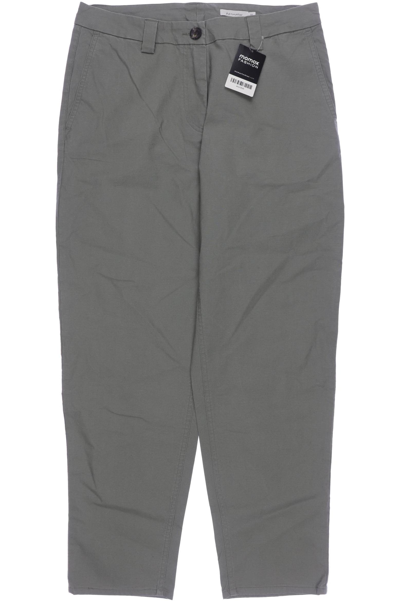 

hessnatur Damen Stoffhose, hellgrün, Gr. 38