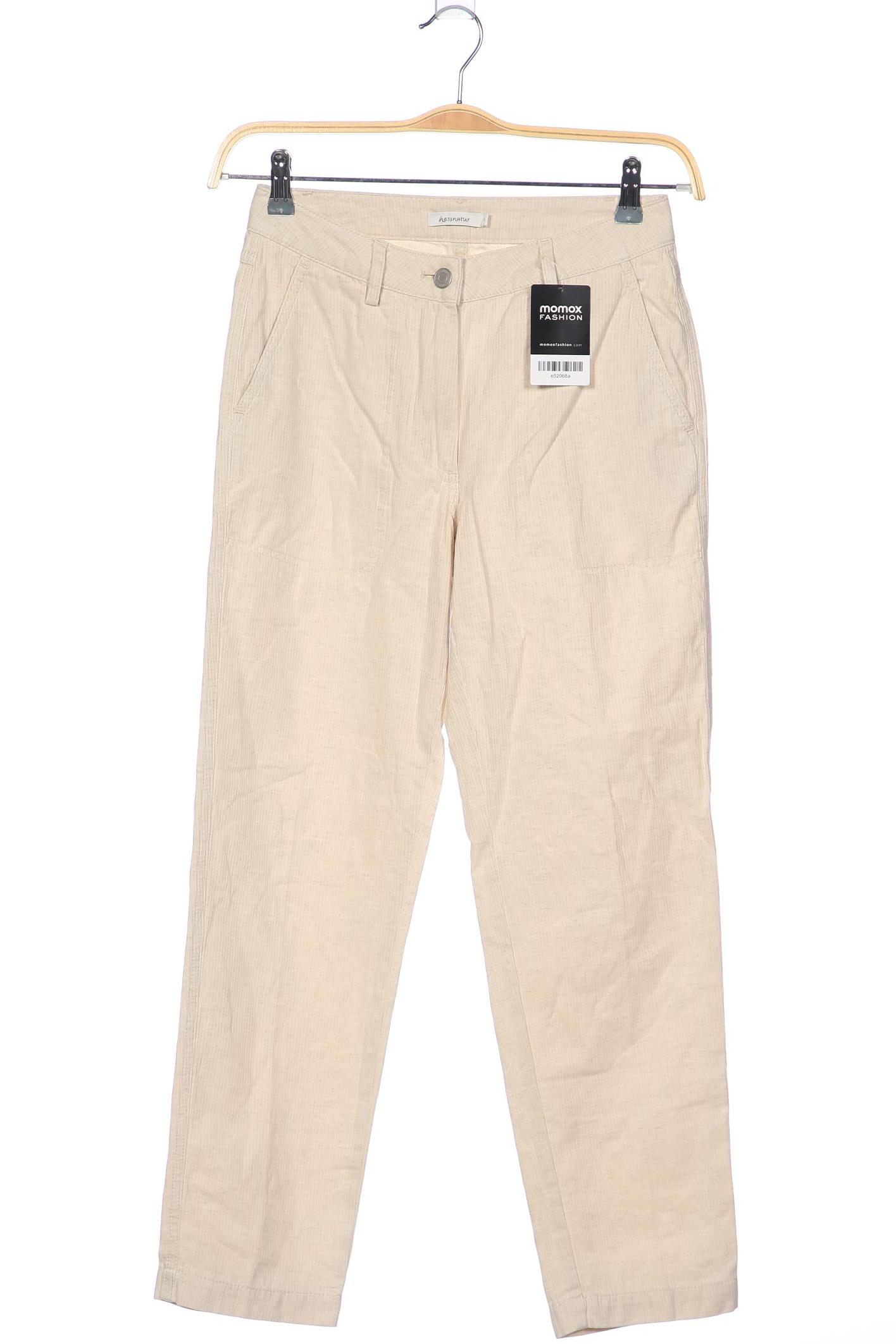 

hessnatur Damen Stoffhose, cremeweiß, Gr. 34