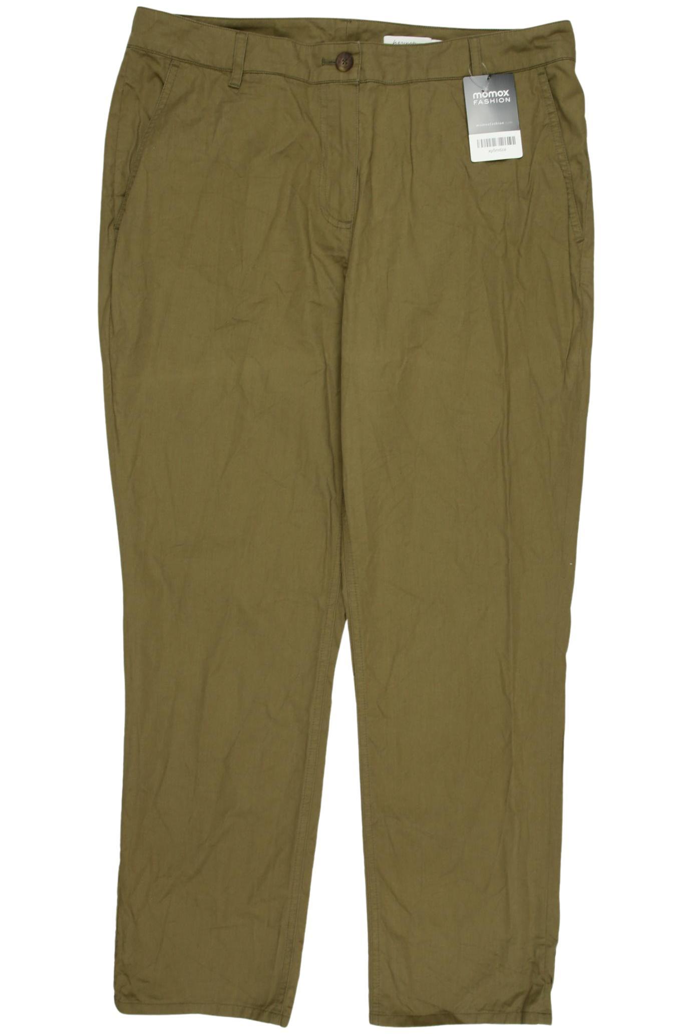 

hessnatur Damen Stoffhose, grün, Gr. 42