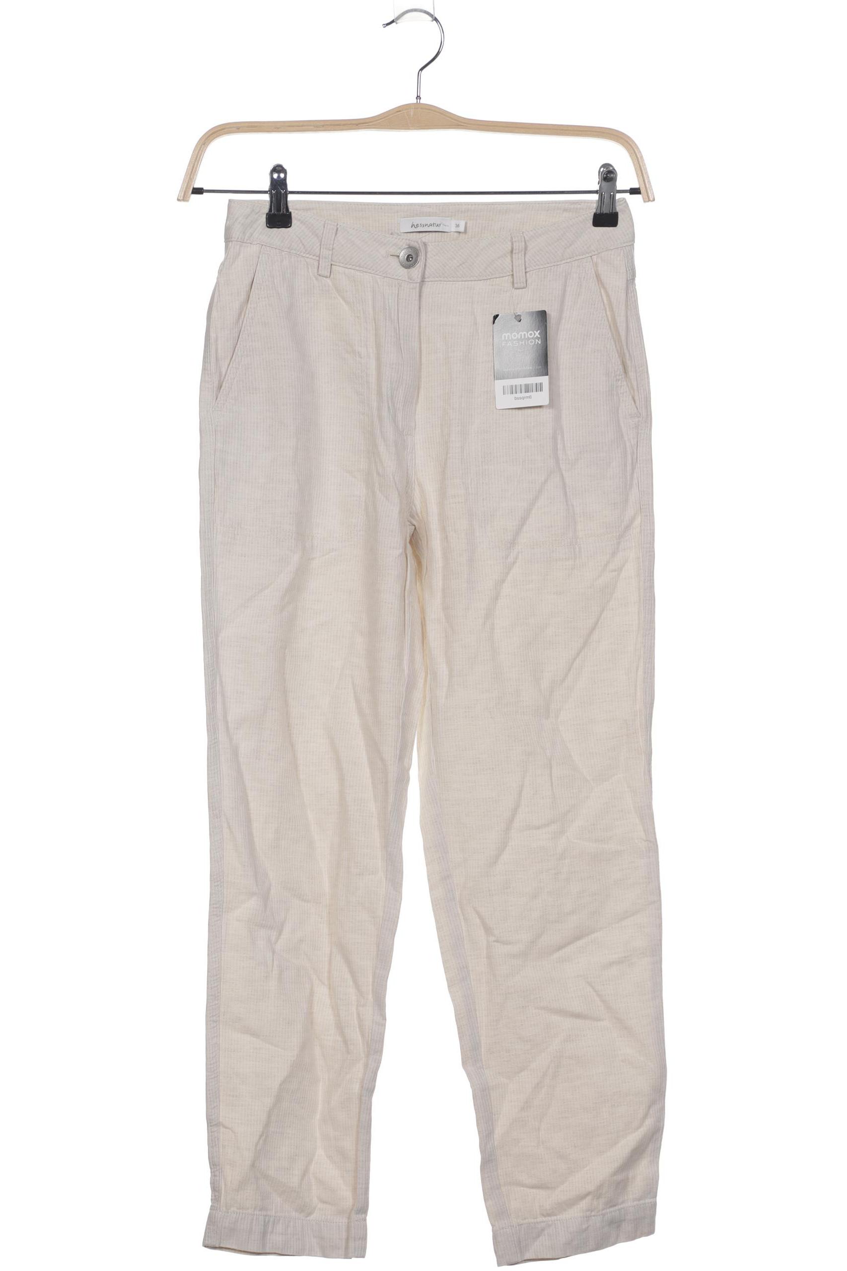 

hessnatur Damen Stoffhose, beige, Gr. 36