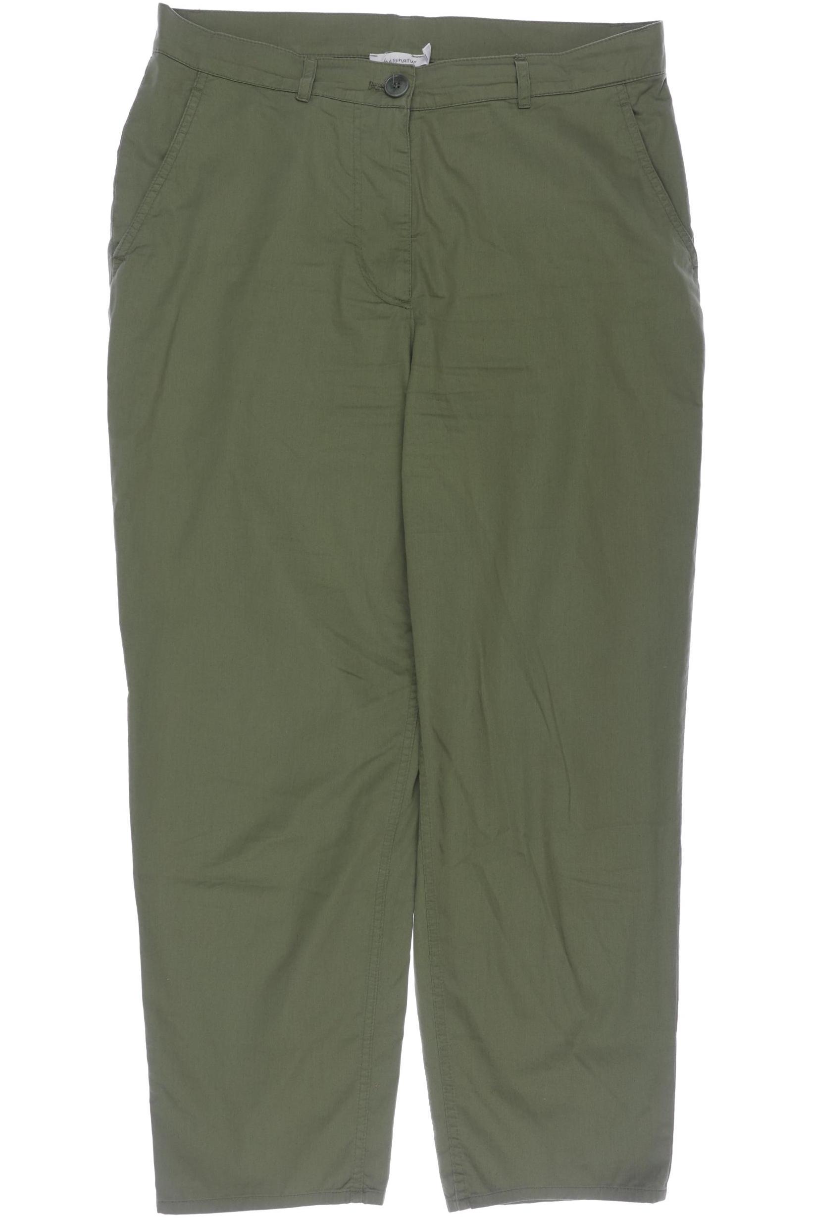 

hessnatur Damen Stoffhose, grün, Gr. 42