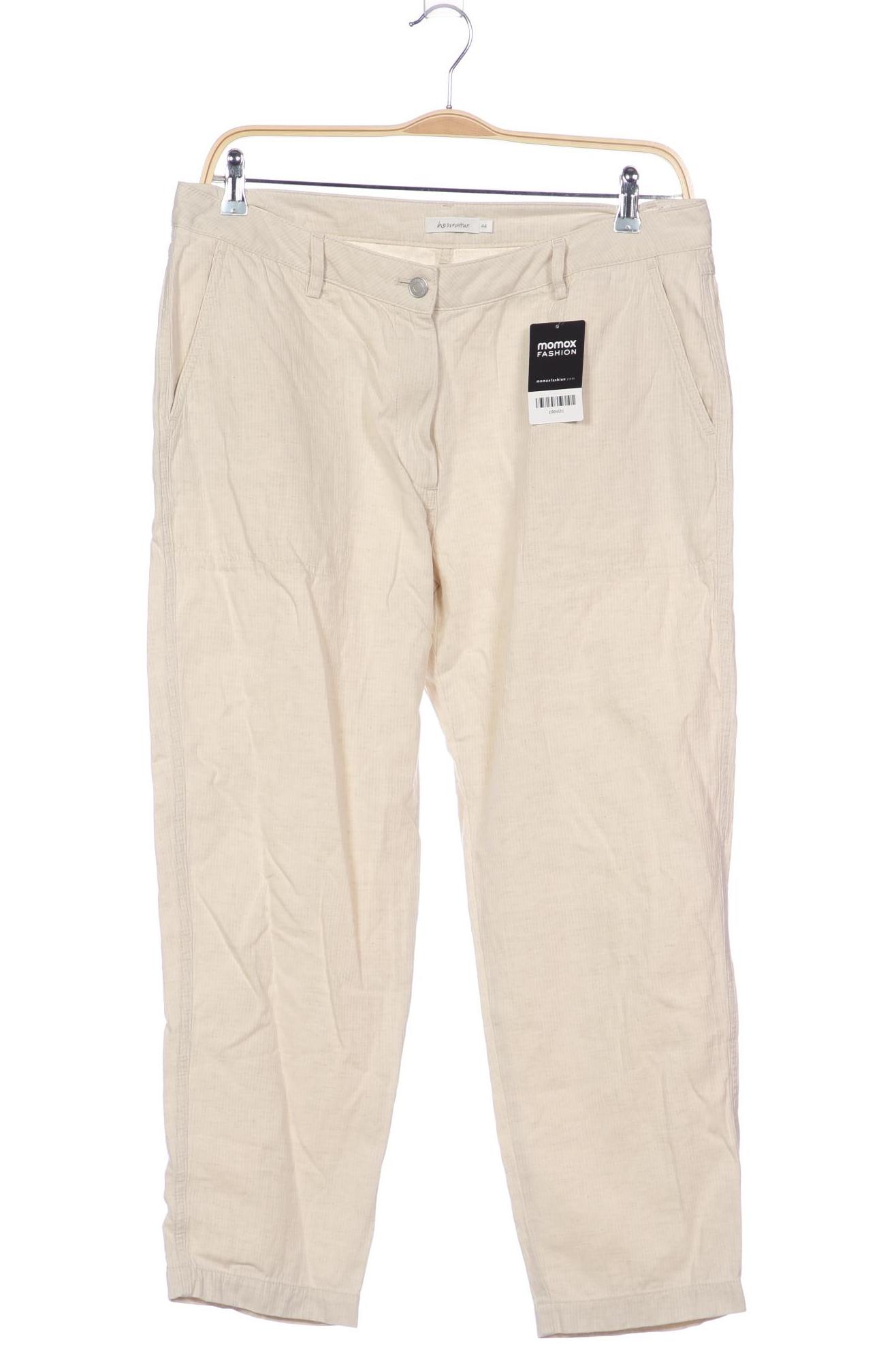 

hessnatur Damen Stoffhose, cremeweiß, Gr. 44