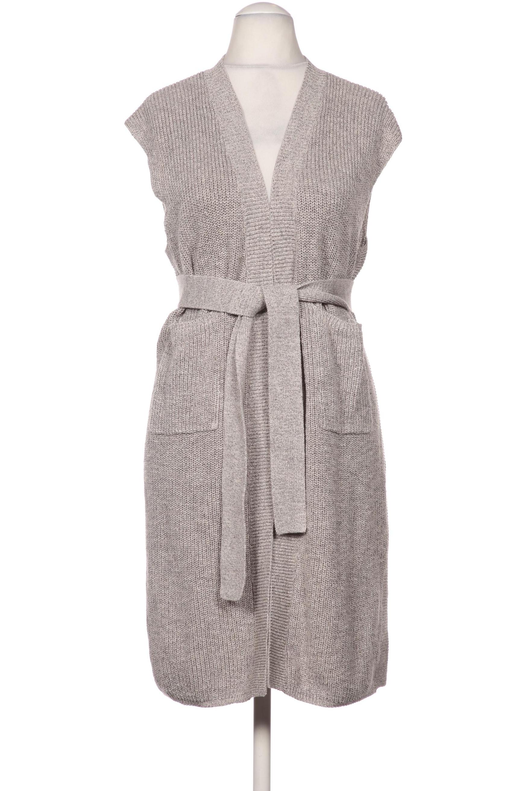 

hessnatur Damen Strickjacke, grau, Gr. 38