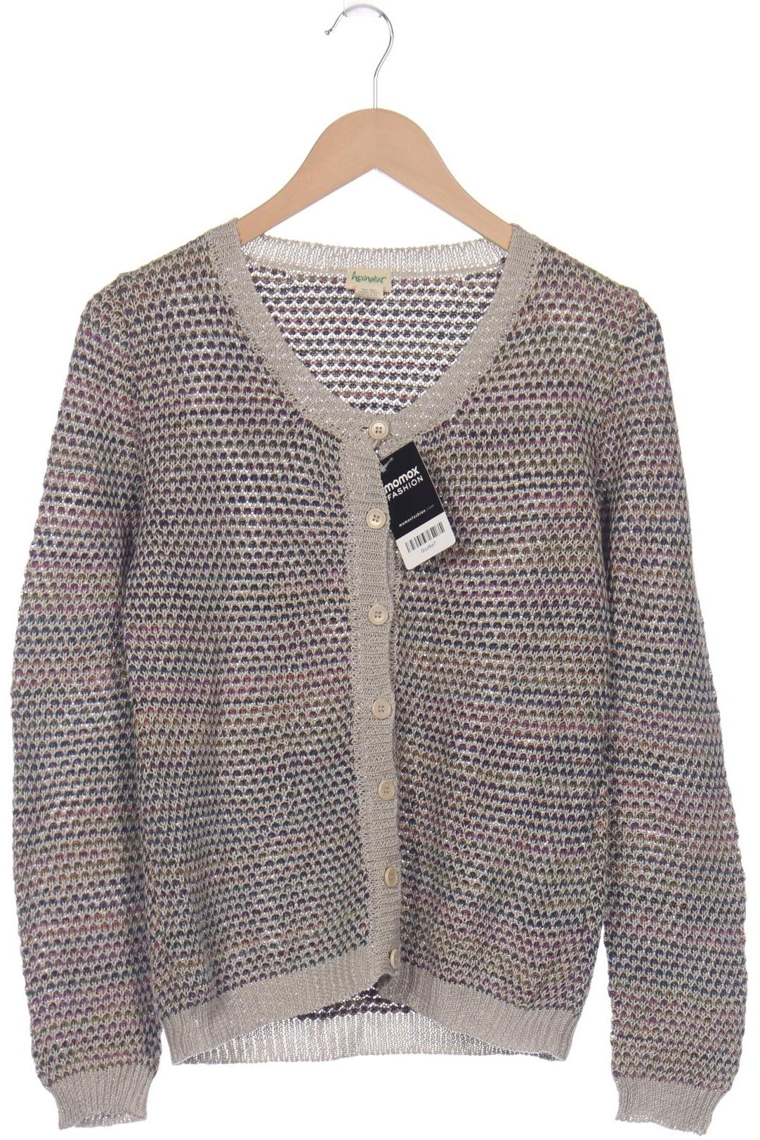 

hessnatur Damen Strickjacke, grau, Gr. 36