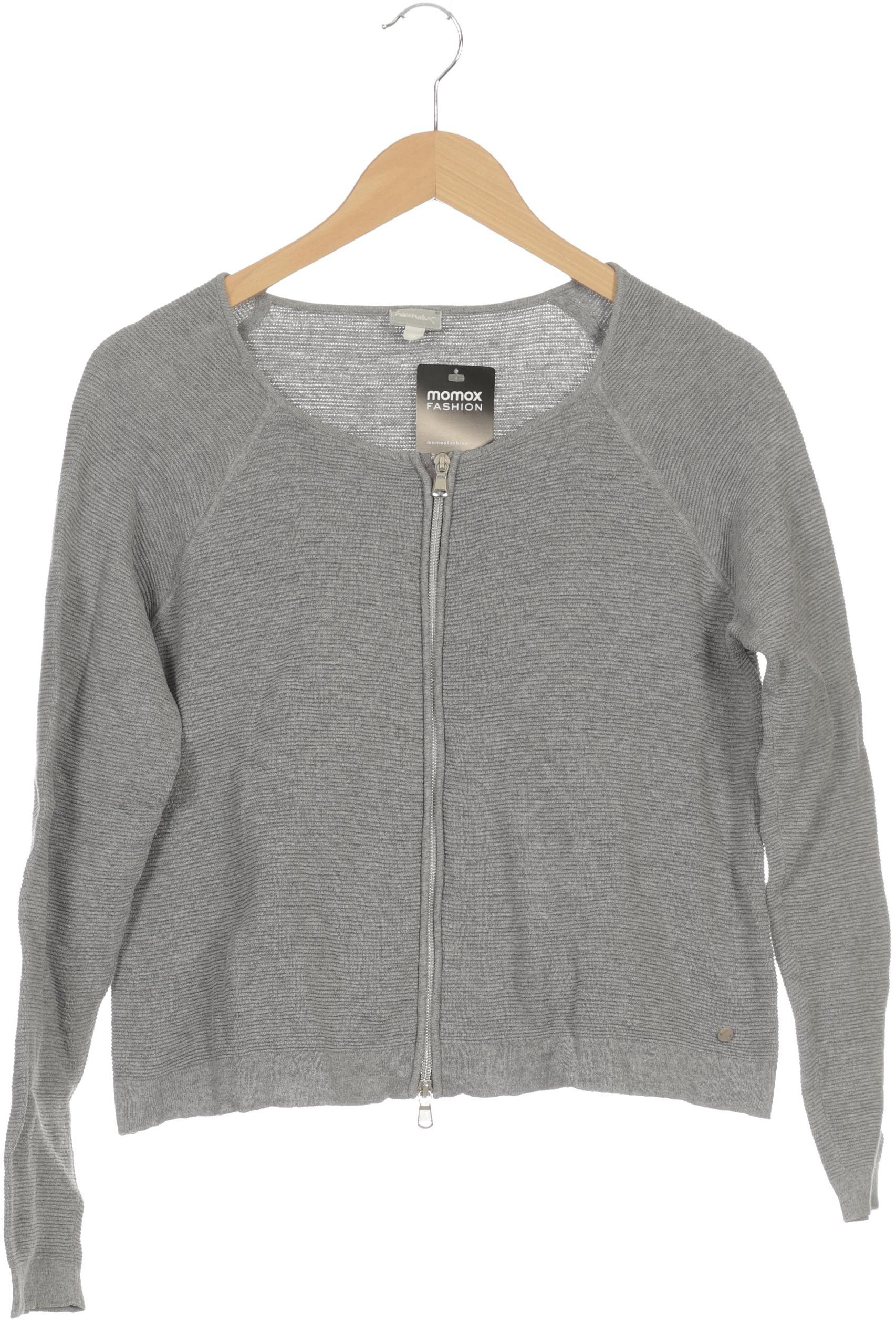 

hessnatur Damen Strickjacke, grau, Gr. 38