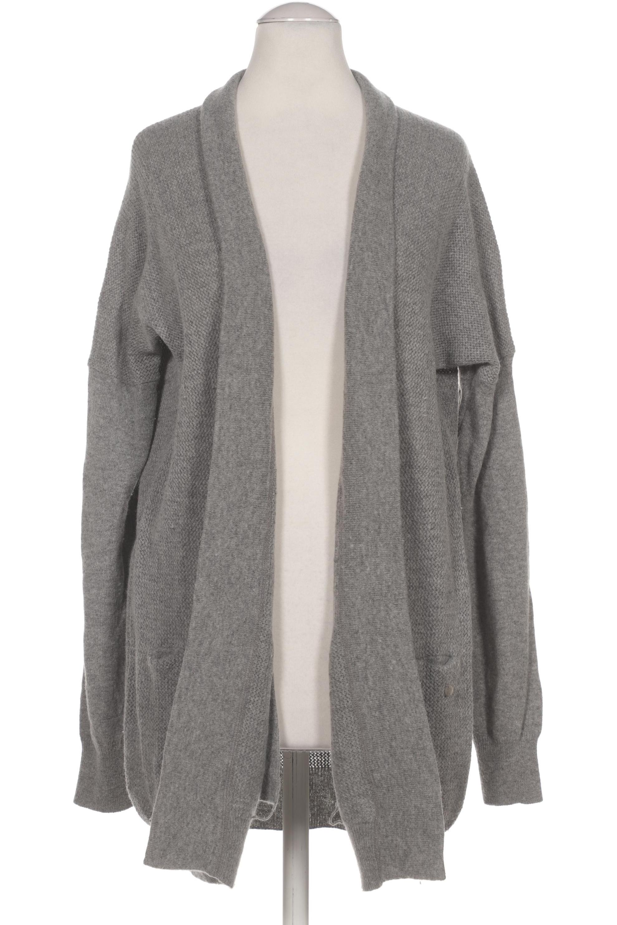 

hessnatur Damen Strickjacke, grau, Gr. 34