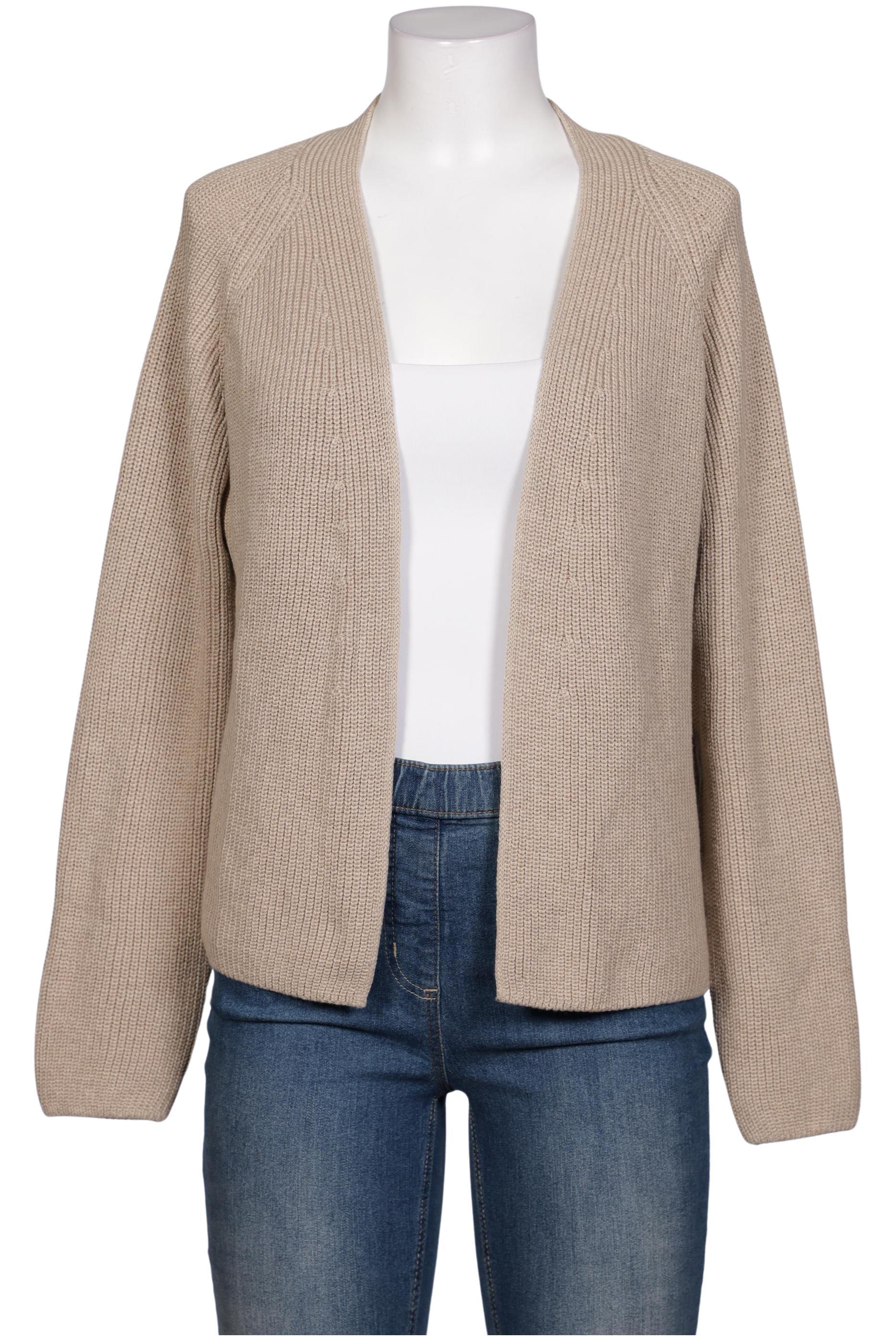 

hessnatur Damen Strickjacke, beige, Gr. 38