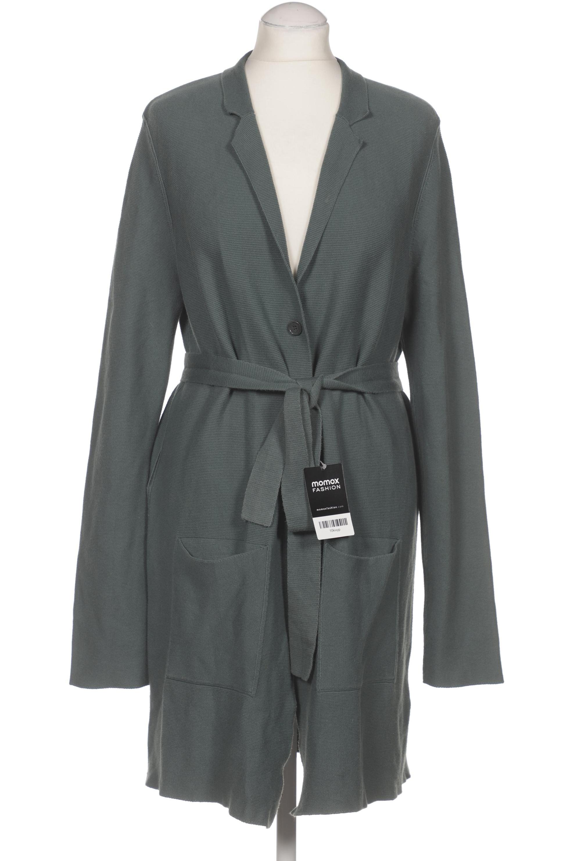

hessnatur Damen Strickjacke, türkis, Gr. 38
