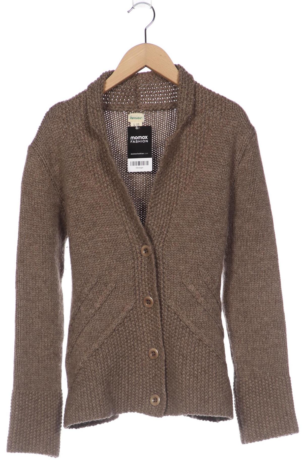 

hessnatur Damen Strickjacke, braun