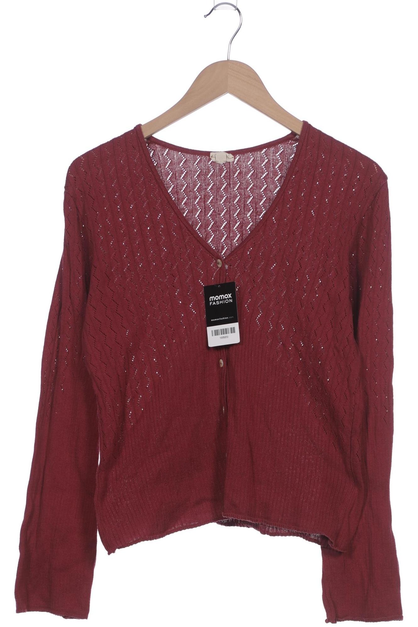 

hessnatur Damen Strickjacke, bordeaux, Gr. 38