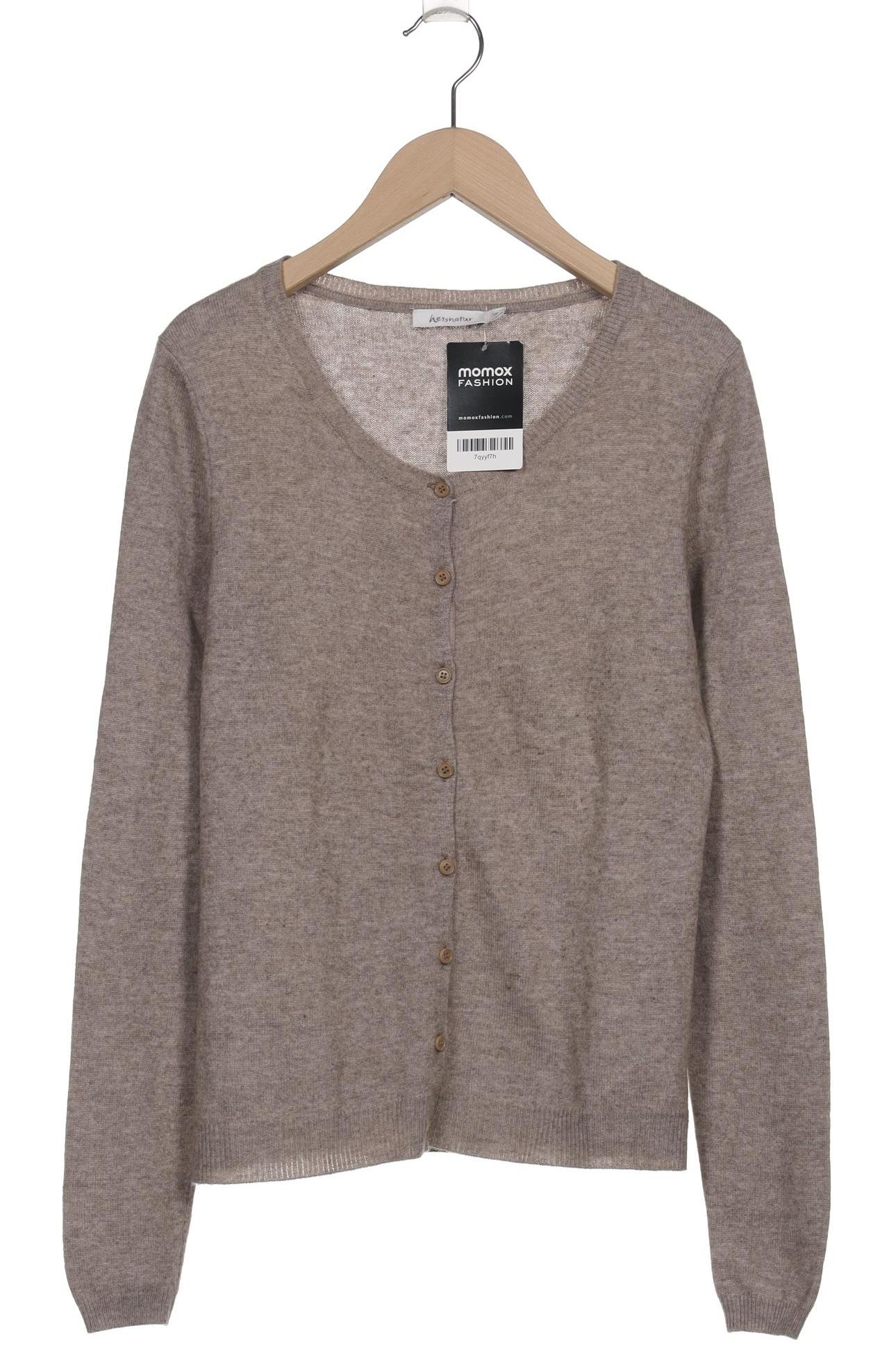 

hessnatur Damen Strickjacke, braun, Gr. 36