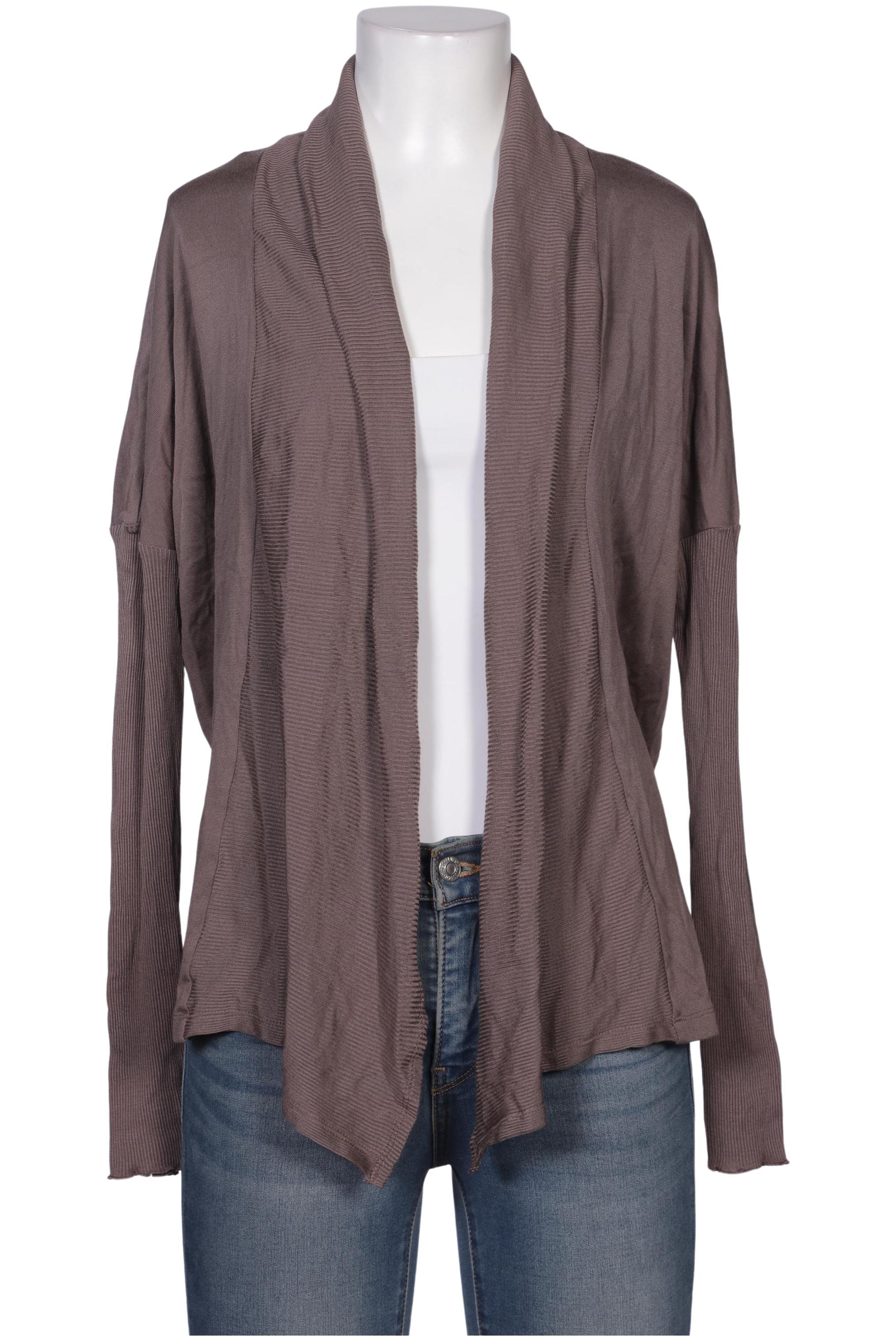 

hessnatur Damen Strickjacke, grau, Gr. 36