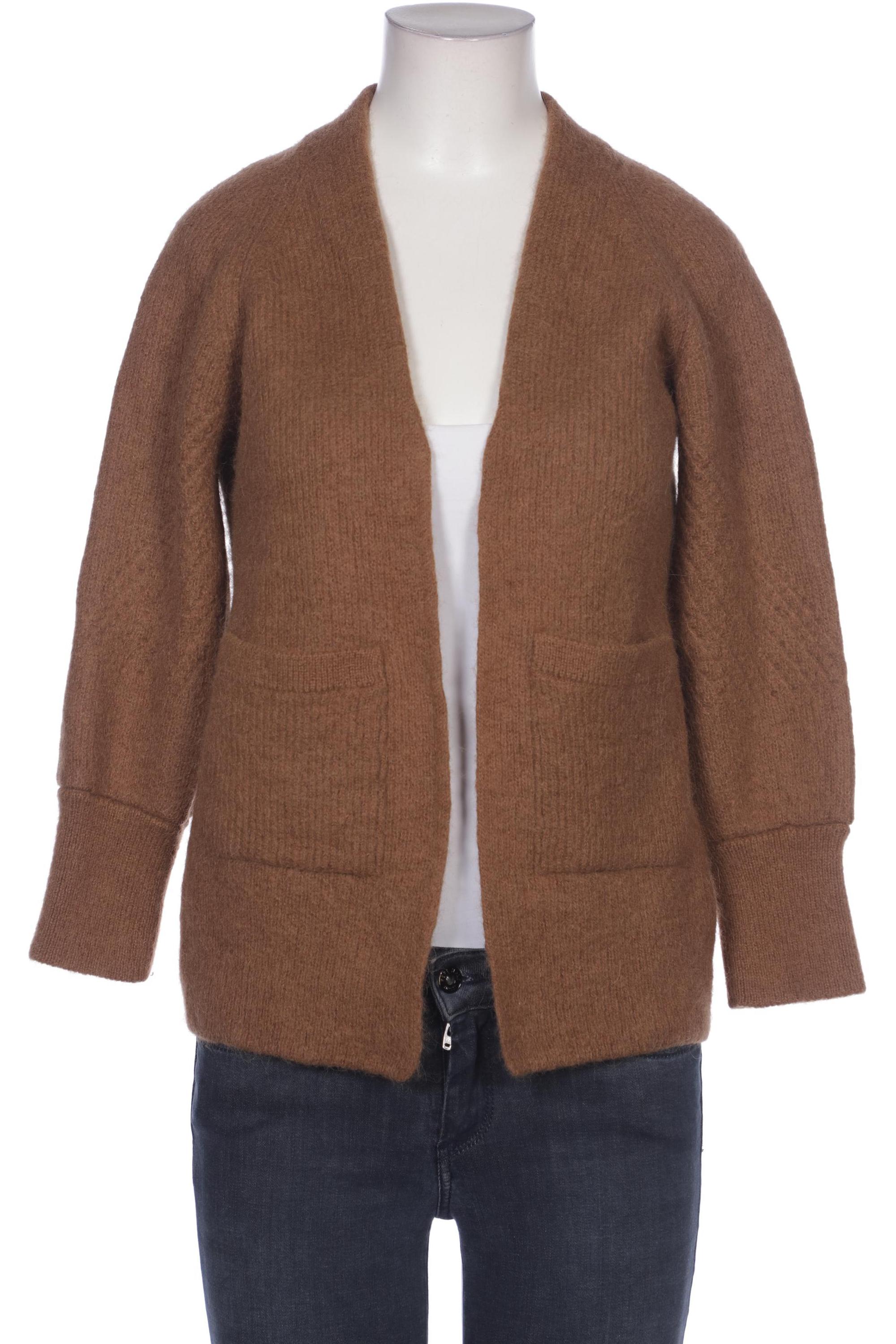 

hessnatur Damen Strickjacke, braun, Gr. 38