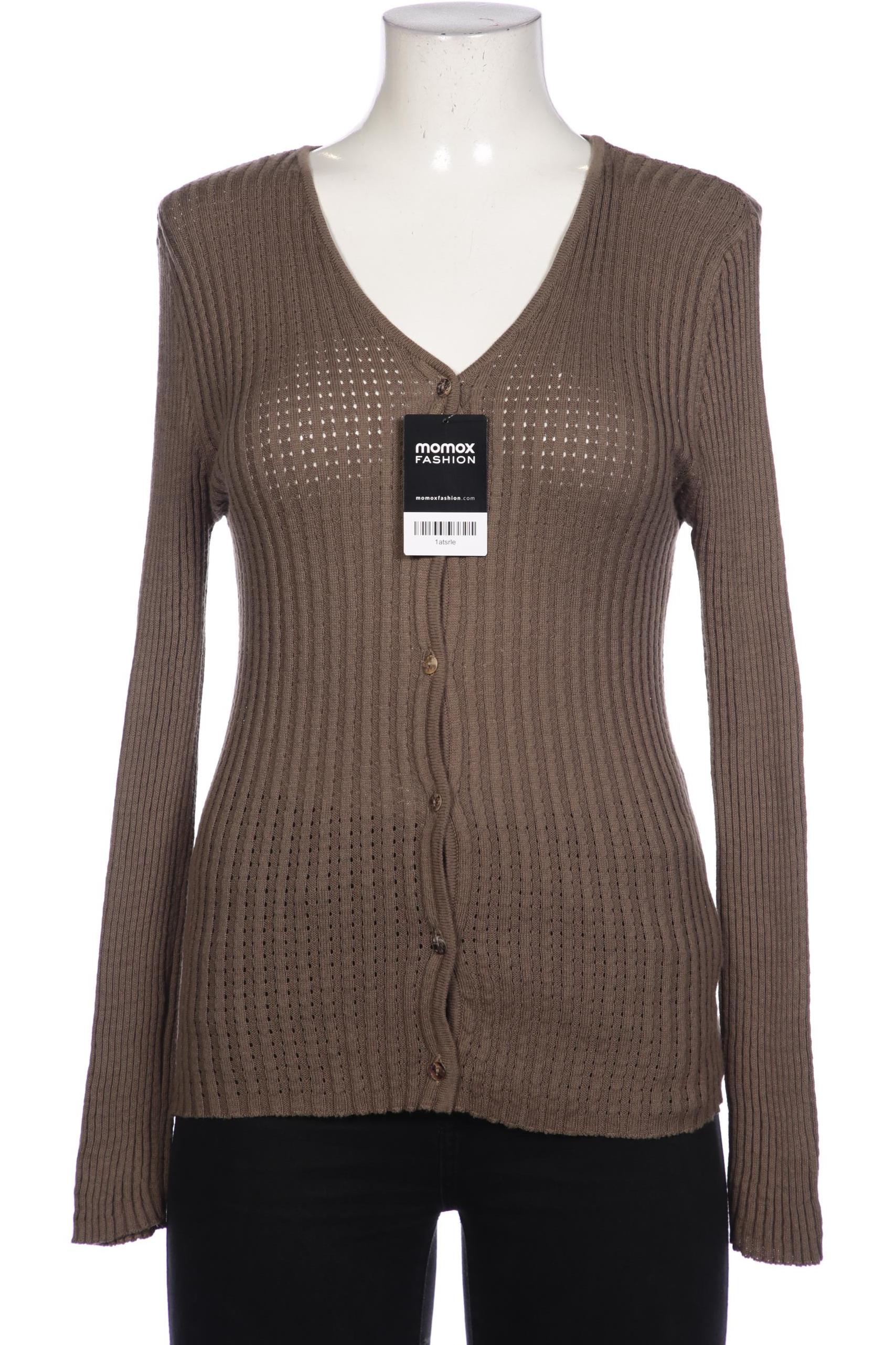 

hessnatur Damen Strickjacke, grün, Gr. 38