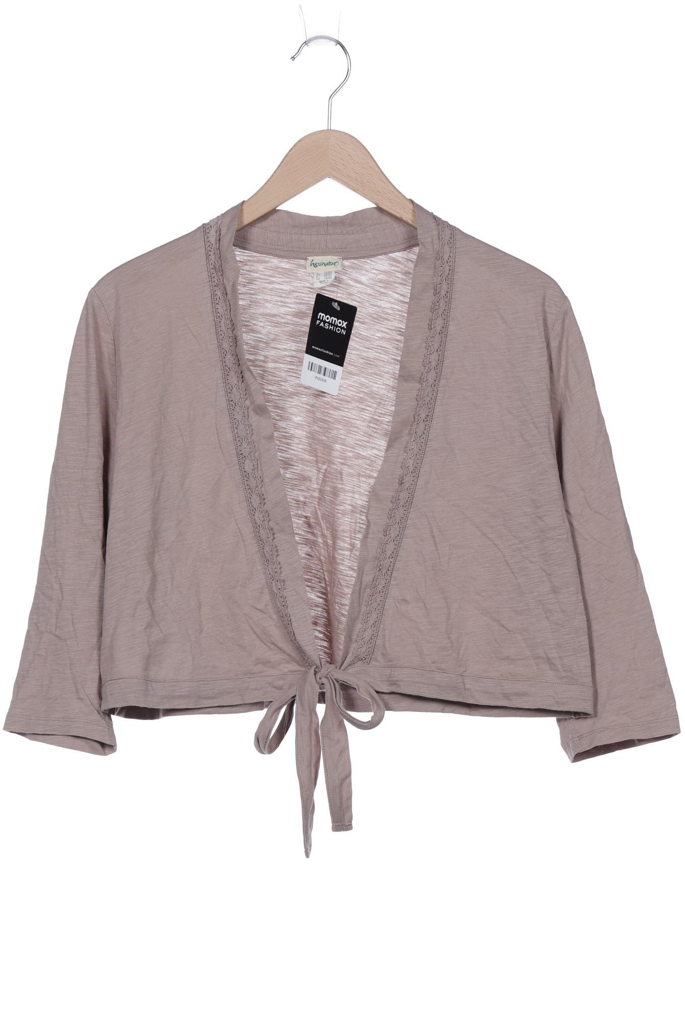 

hessnatur Damen Strickjacke, braun, Gr. 48