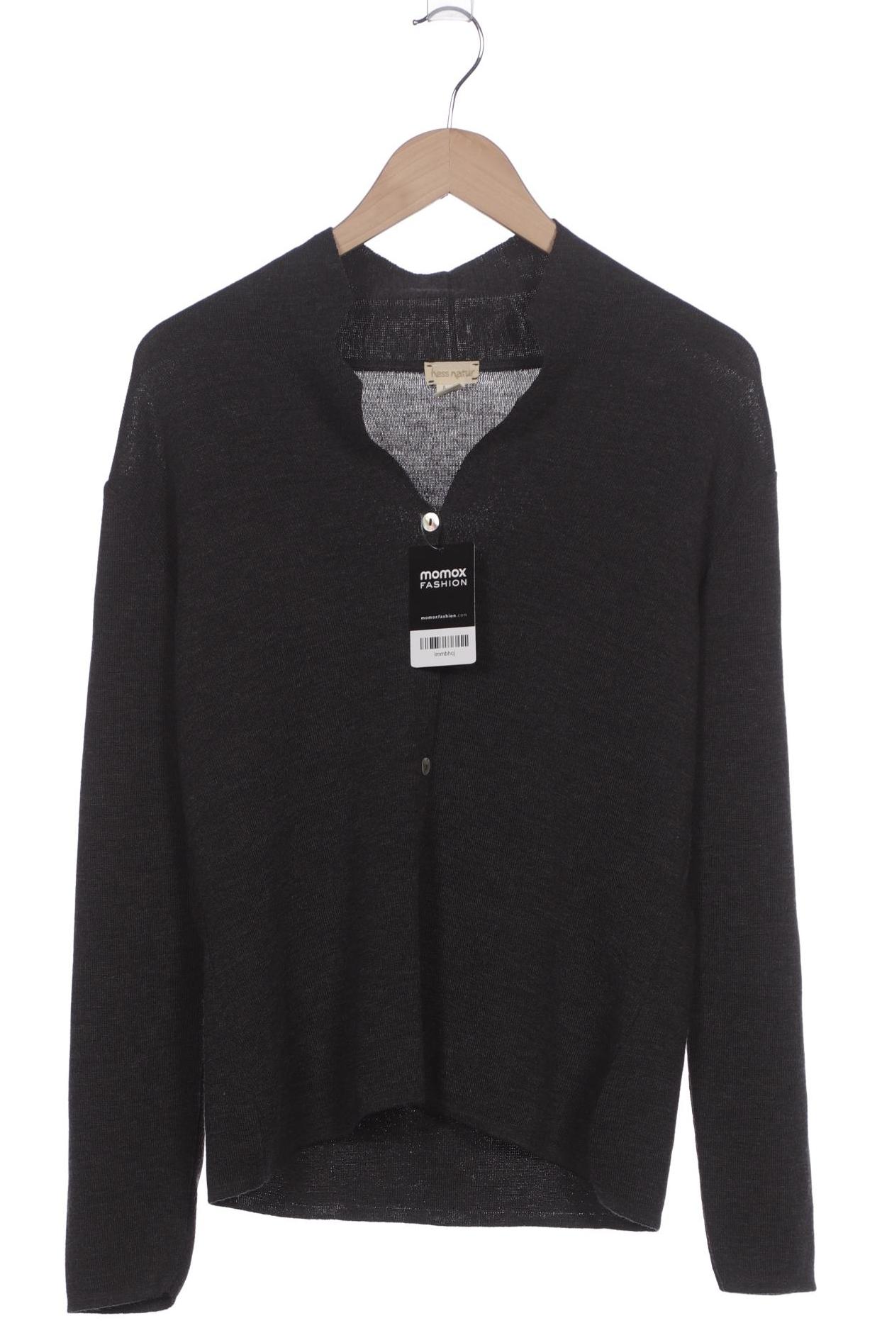 

hessnatur Damen Strickjacke, schwarz, Gr. 40