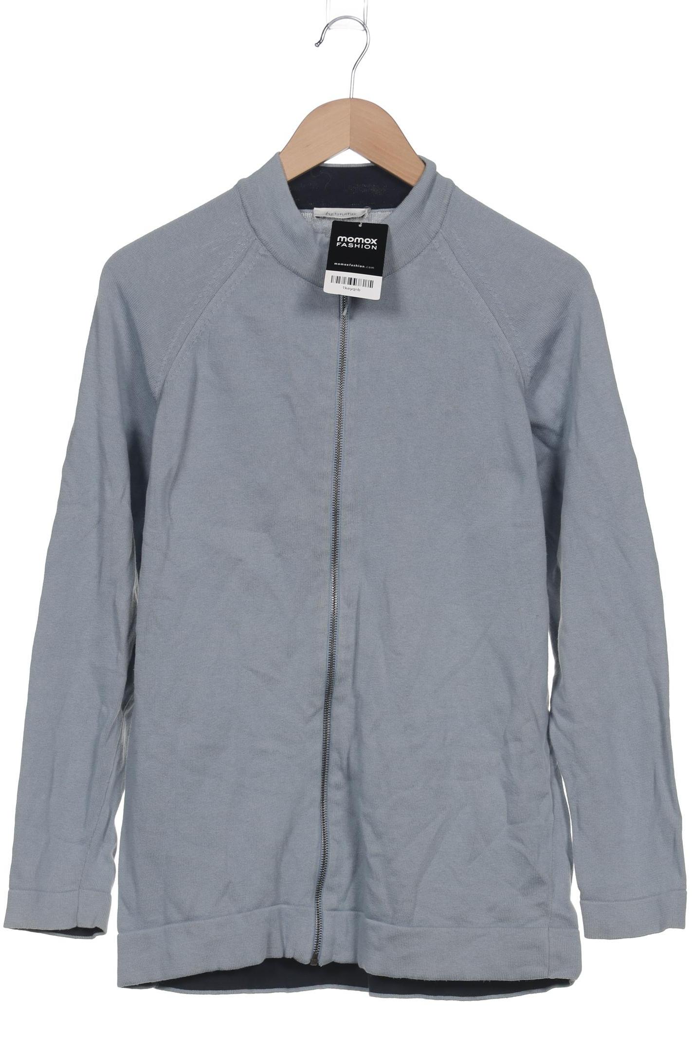 

hessnatur Damen Strickjacke, blau, Gr. 44