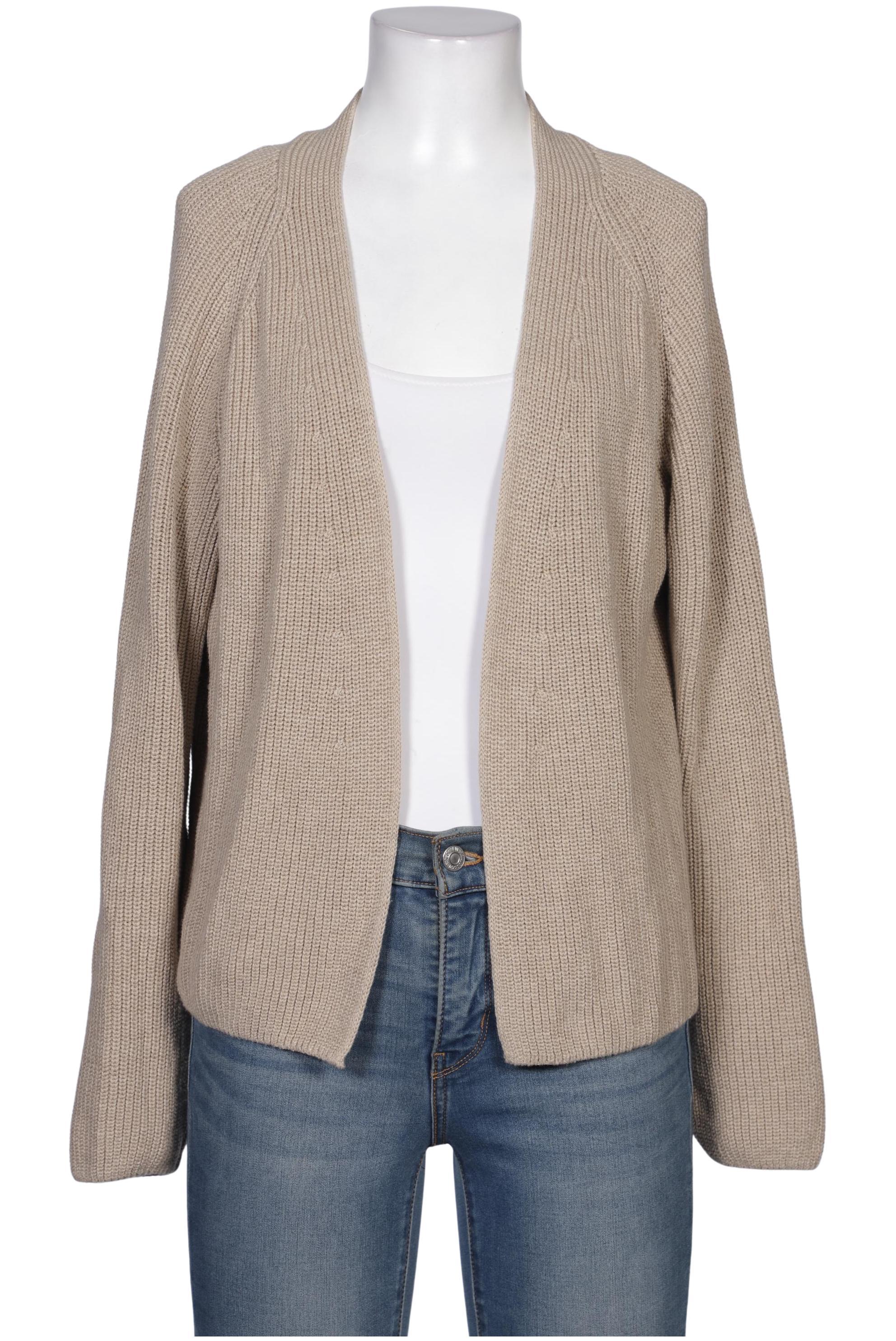 

hessnatur Damen Strickjacke, beige, Gr. 38
