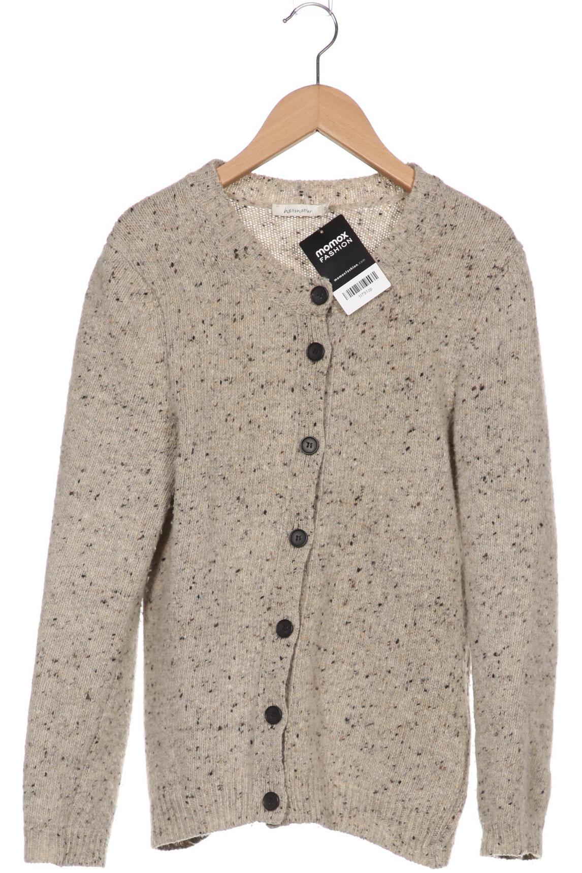

hessnatur Damen Strickjacke, beige, Gr. 38