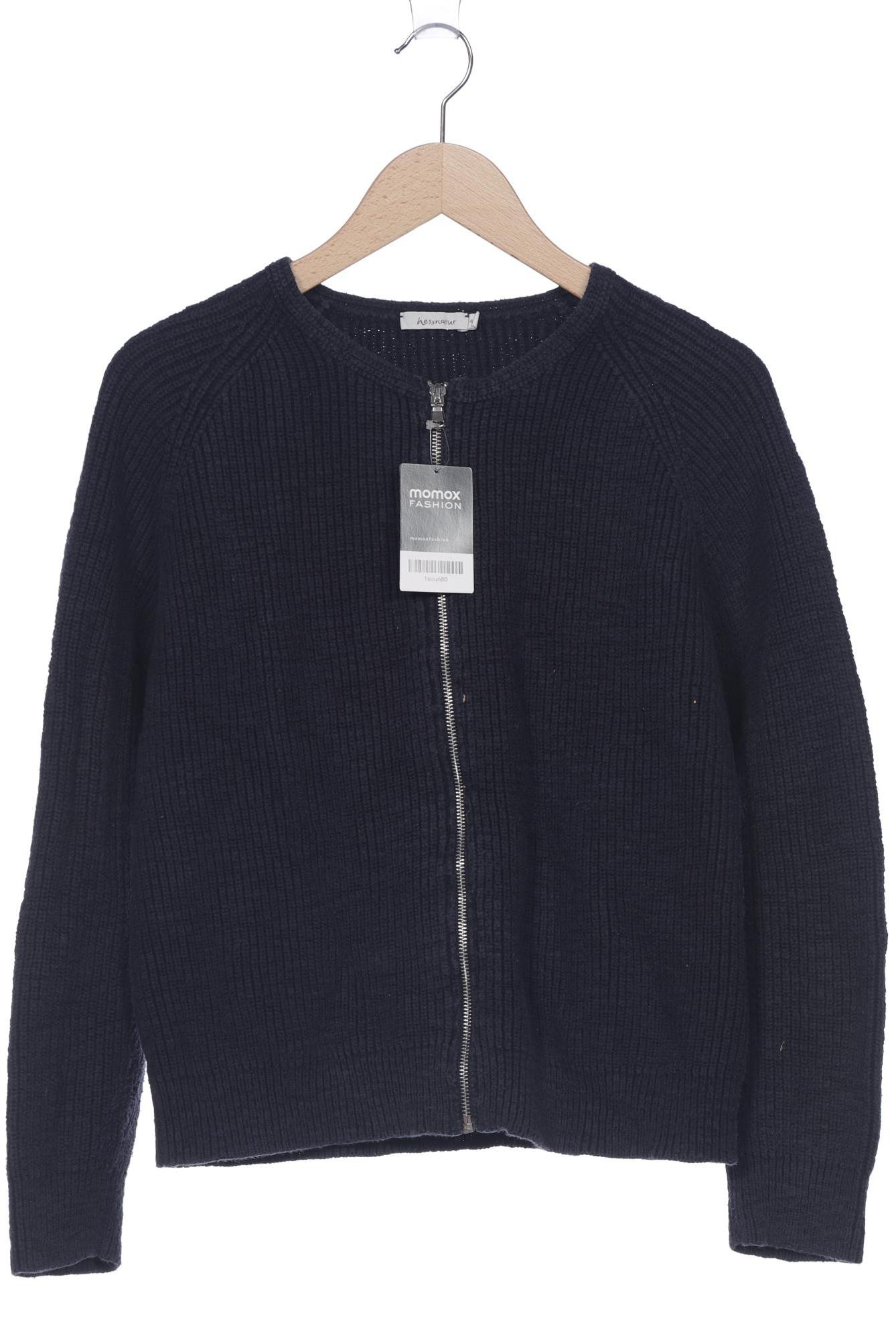 

hessnatur Damen Strickjacke, marineblau, Gr. 44